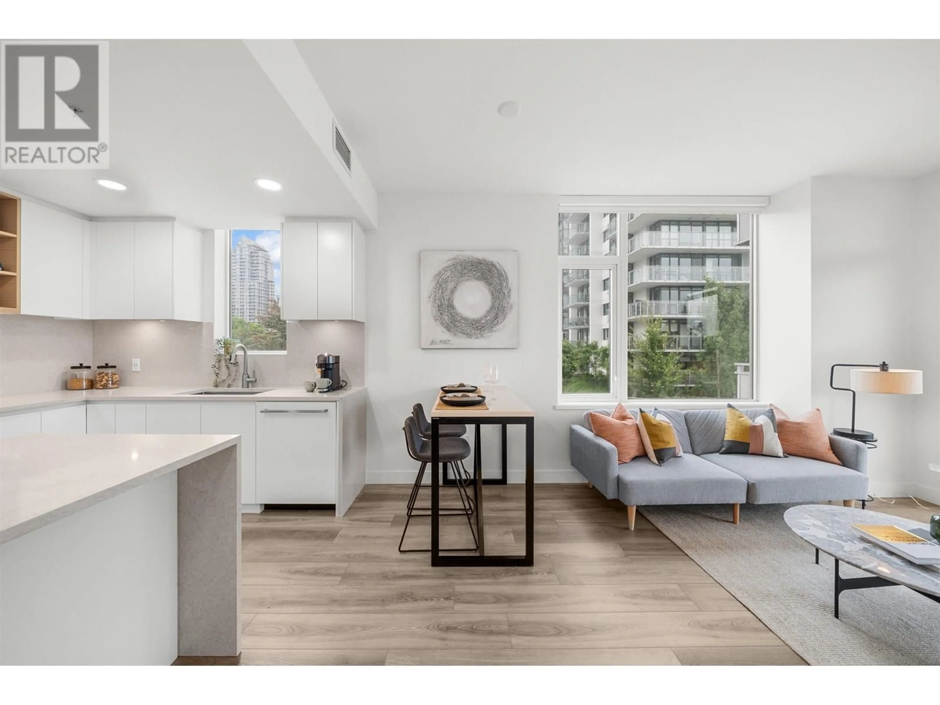 Open concept kitchen, unknown for 401 - 4433 ALASKA STREET, Burnaby British Columbia V5C5T3