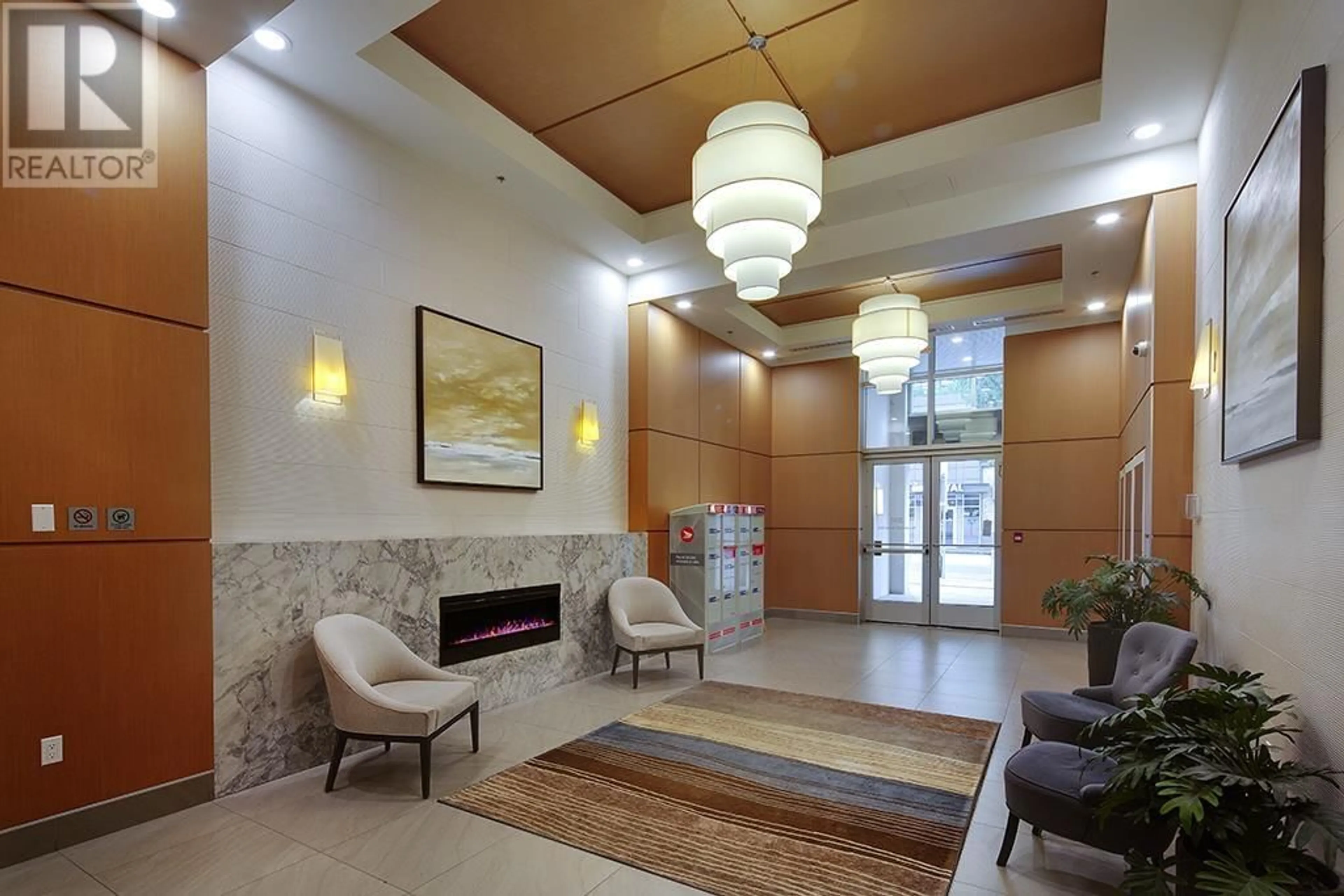 Lobby for 1106 - 3007 GLEN DRIVE, Coquitlam British Columbia V3B0L8