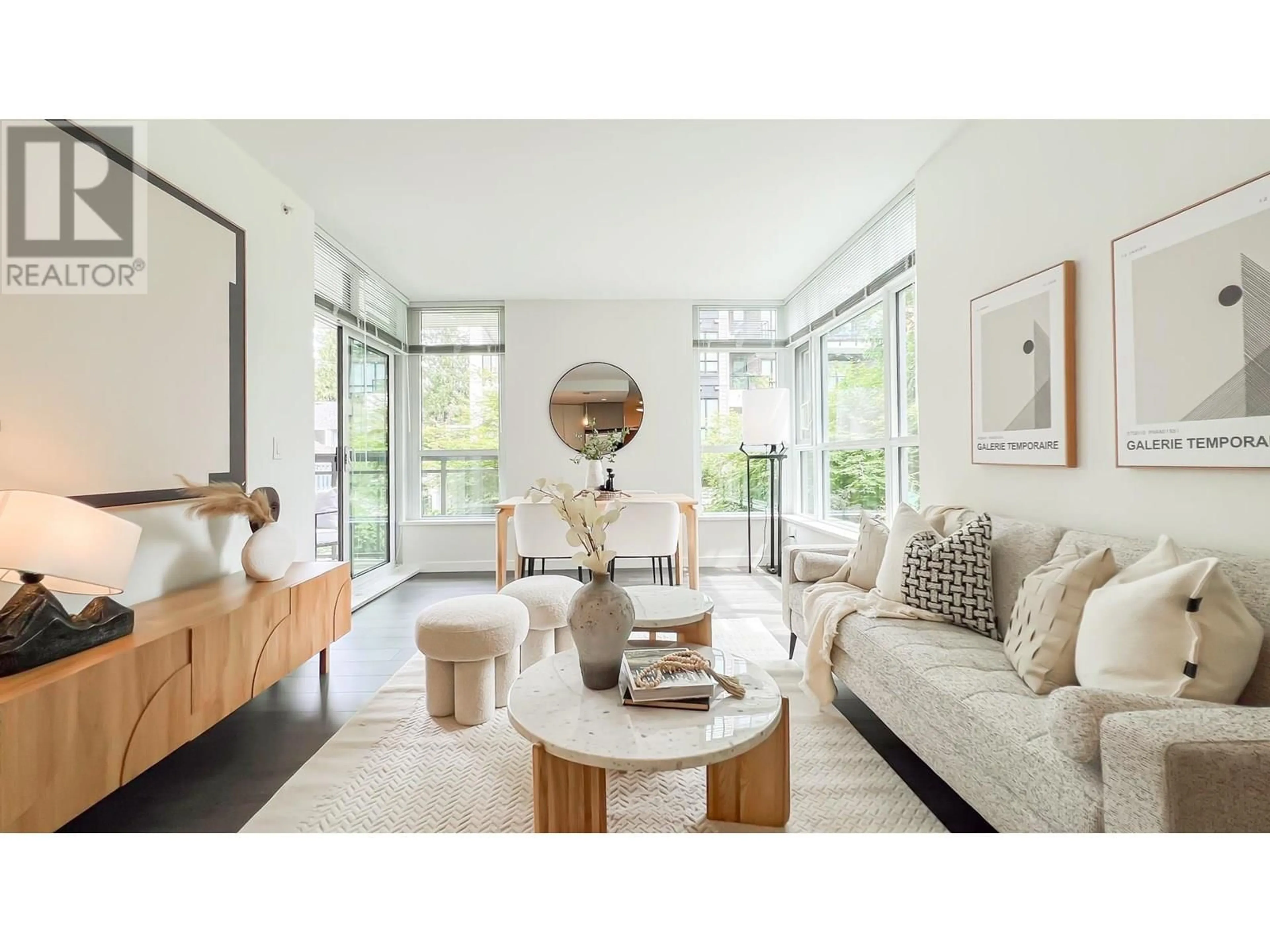 Living room with furniture, unknown for 211 - 711 BRESLAY STREET, Coquitlam British Columbia V3J0G7