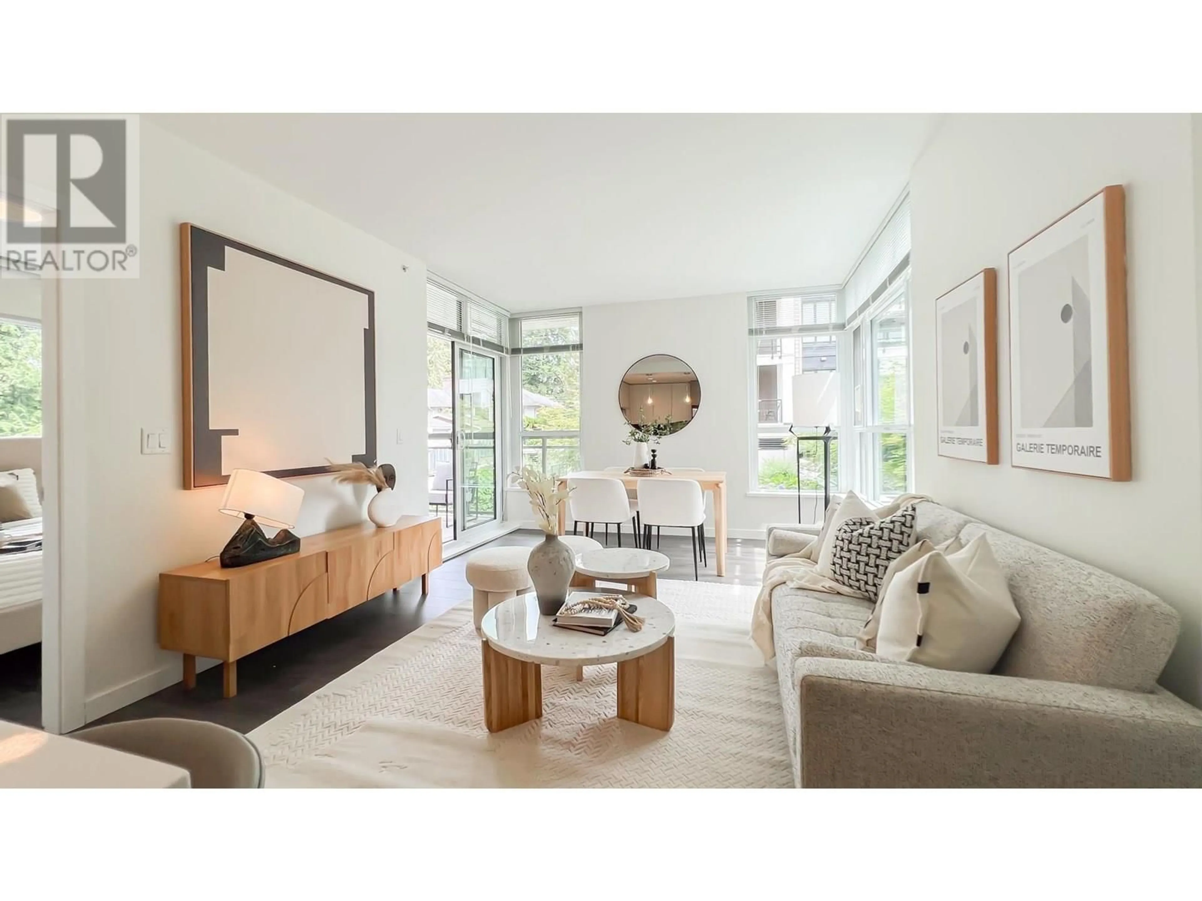 Living room with furniture, unknown for 211 - 711 BRESLAY STREET, Coquitlam British Columbia V3J0G7