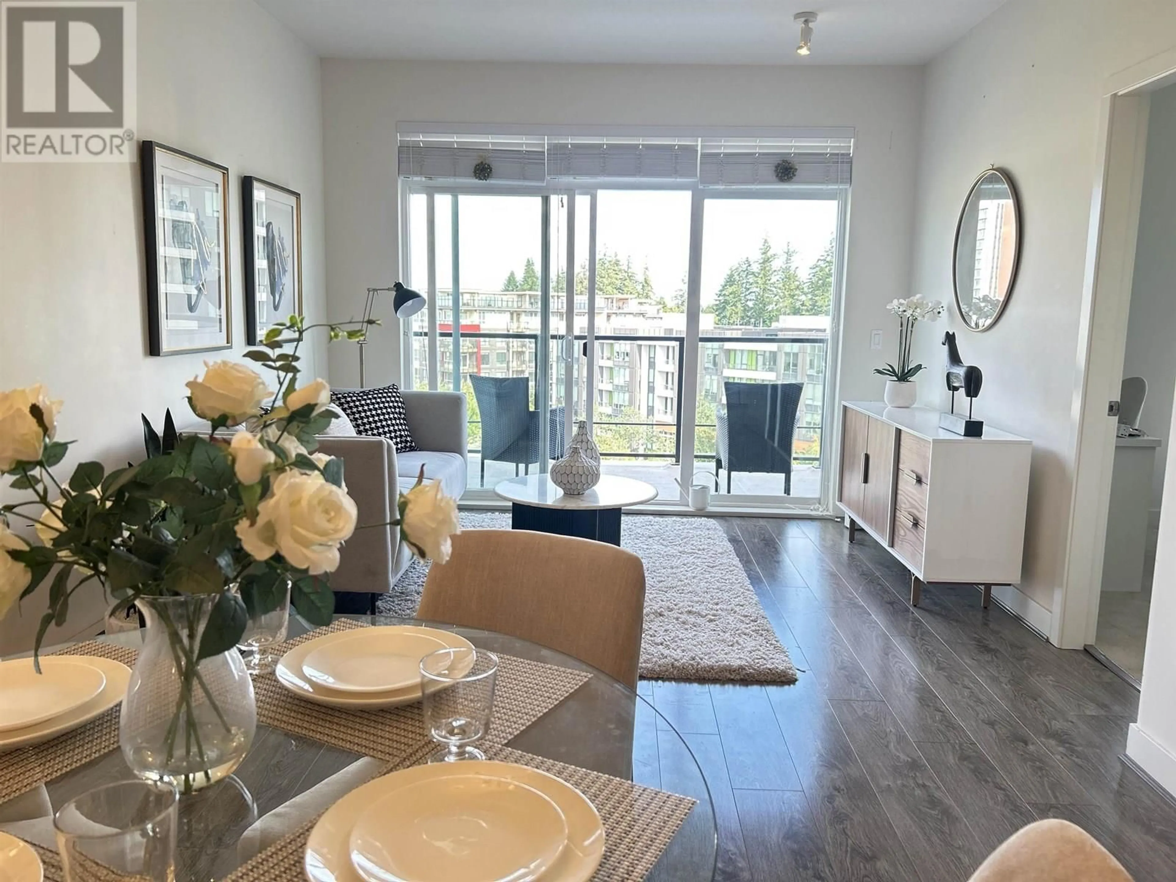 Dining room, wood/laminate floor for PH5 - 6033 GRAY AVENUE, Vancouver British Columbia V6S0G3