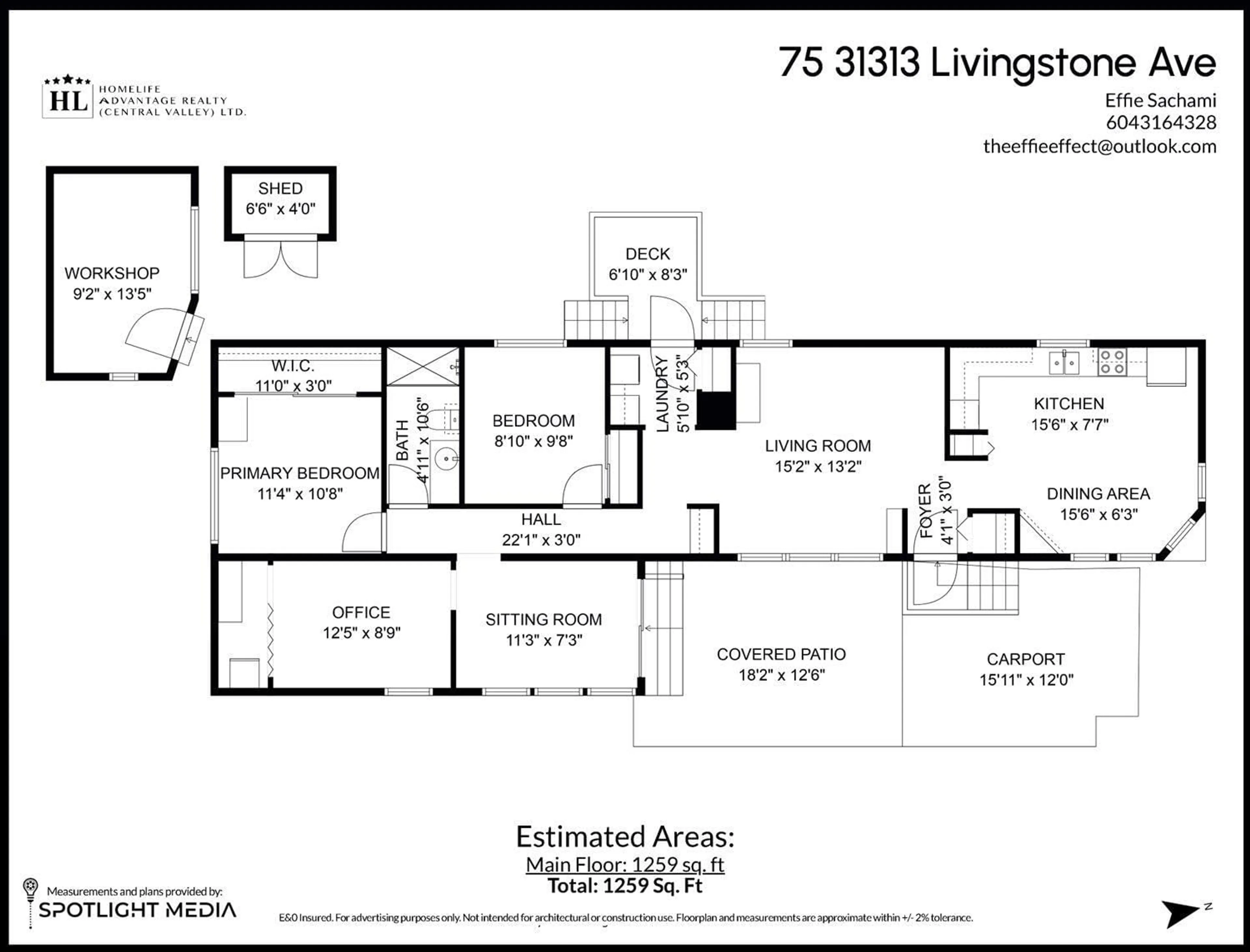 Floor plan for 75 - 31313 LIVINGSTONE, Abbotsford British Columbia V2T4T1