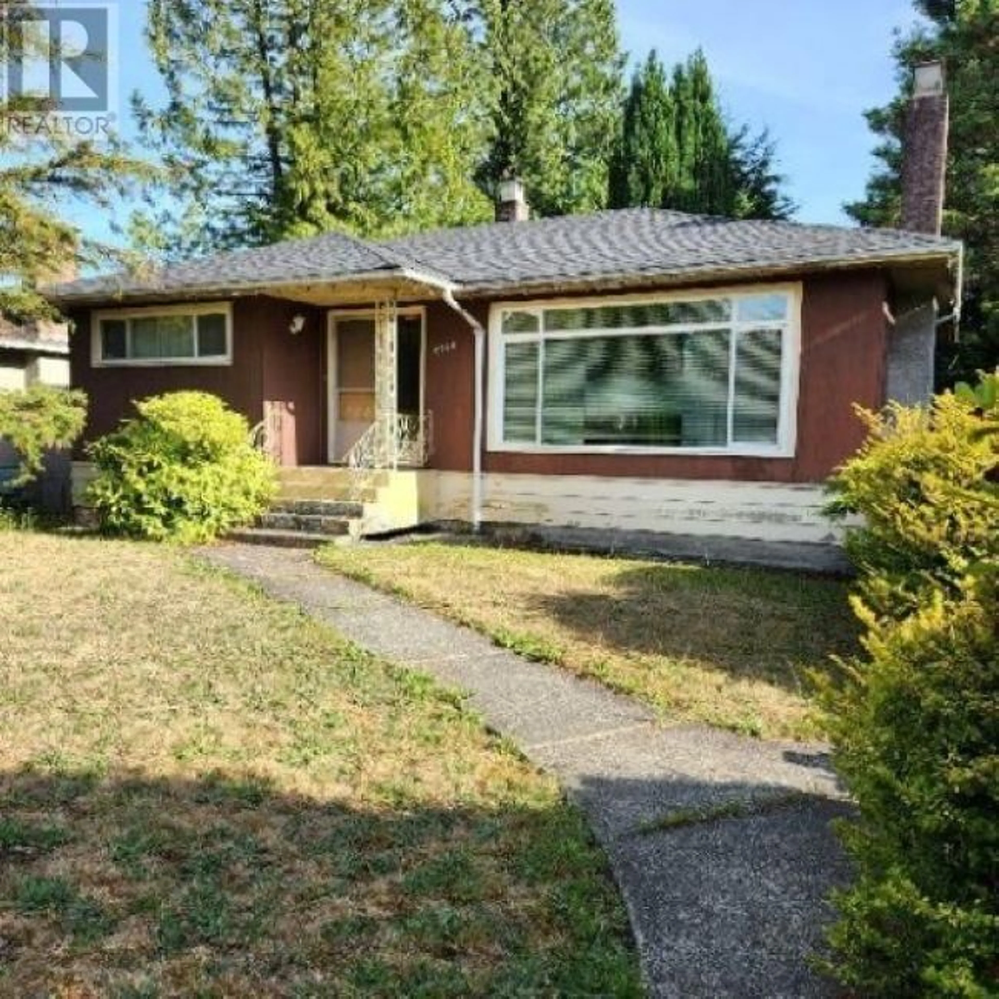 Home with vinyl exterior material, street for 6768 ELWELL STREET, Burnaby British Columbia V5E1K1