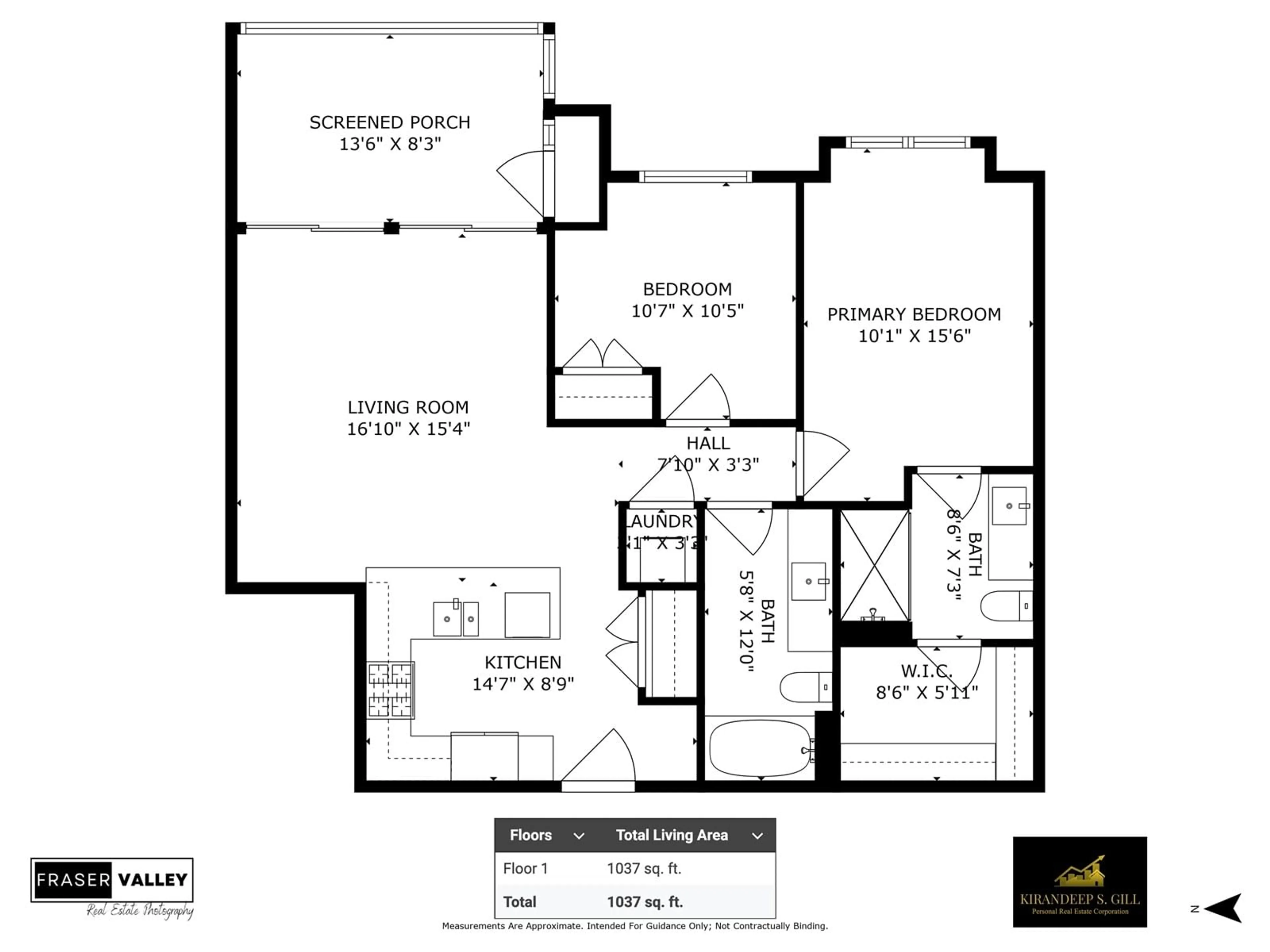 Floor plan for 312 - 2649 JAMES, Abbotsford British Columbia V2T3L6