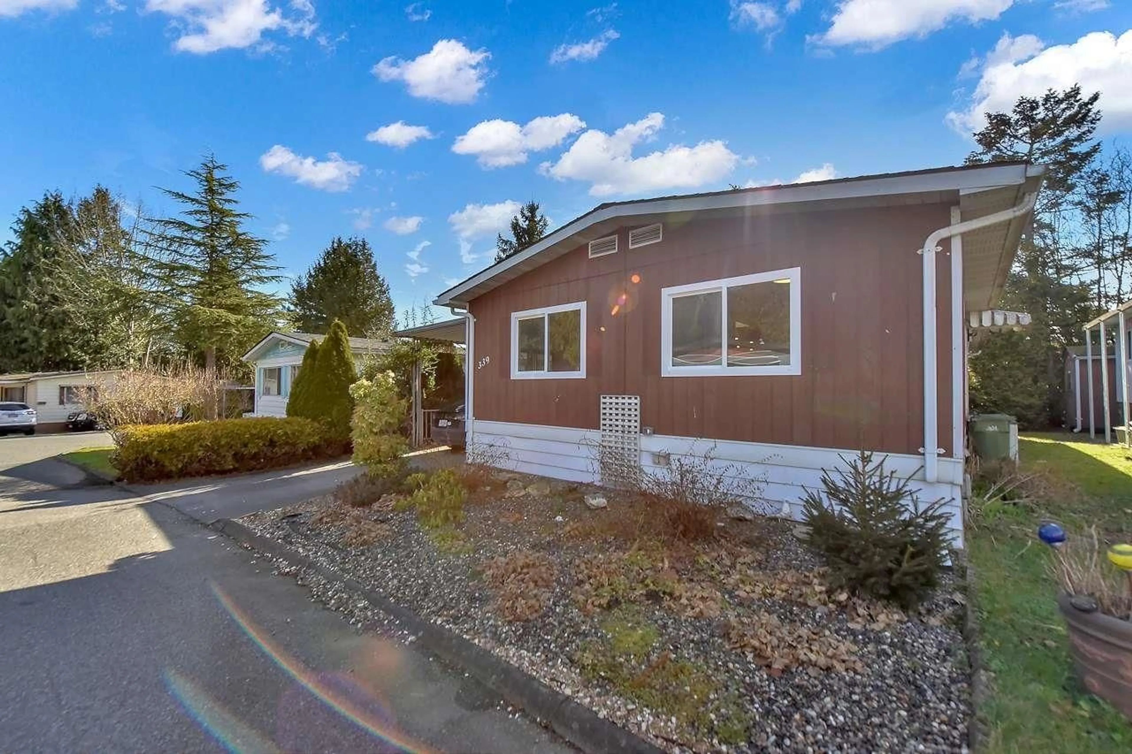Home with vinyl exterior material, street for 339 - 1840 160, Surrey British Columbia V4A4X4
