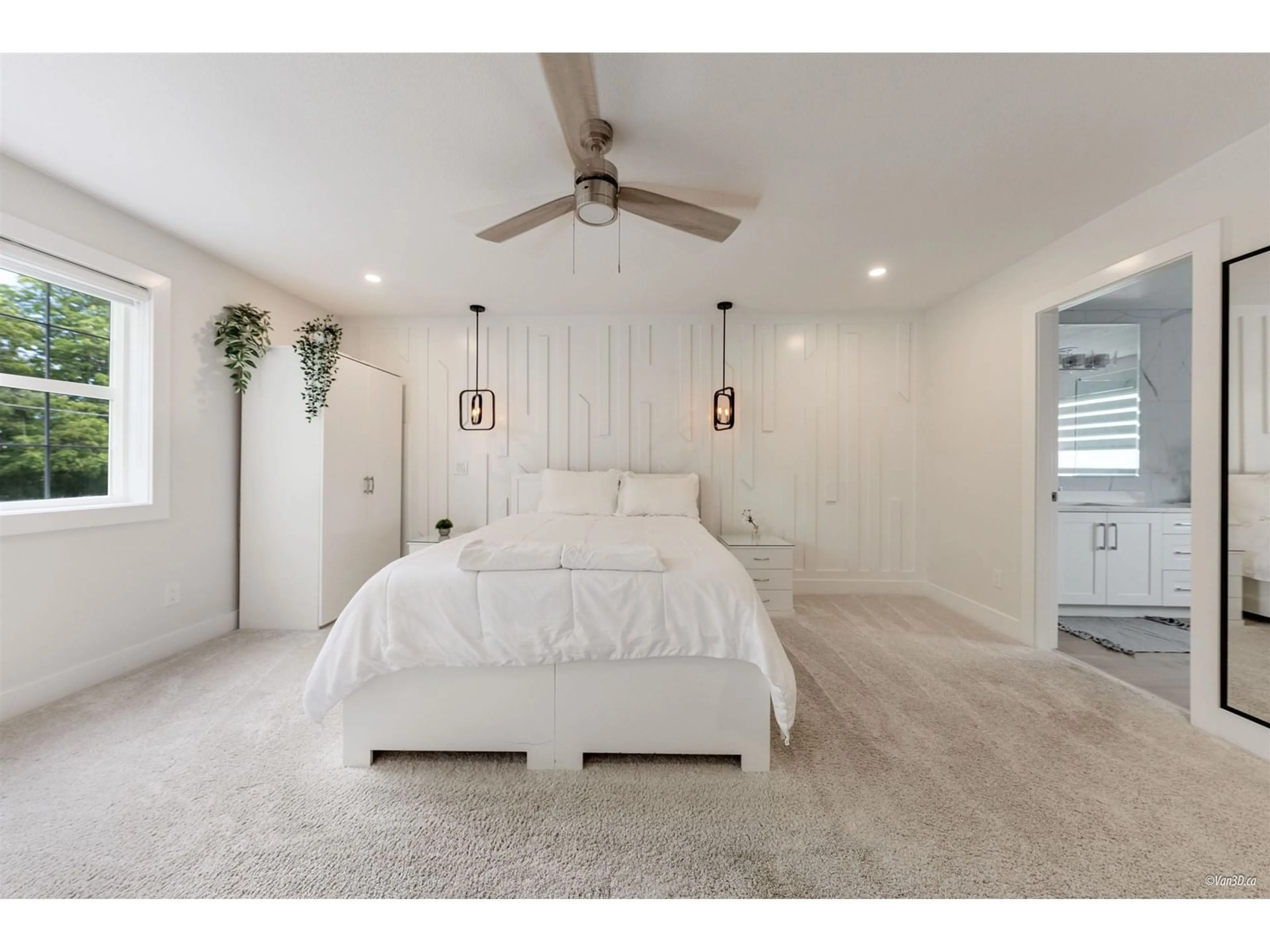 Bedroom with bed, unknown for 6709 216, Langley British Columbia V2Y0W9