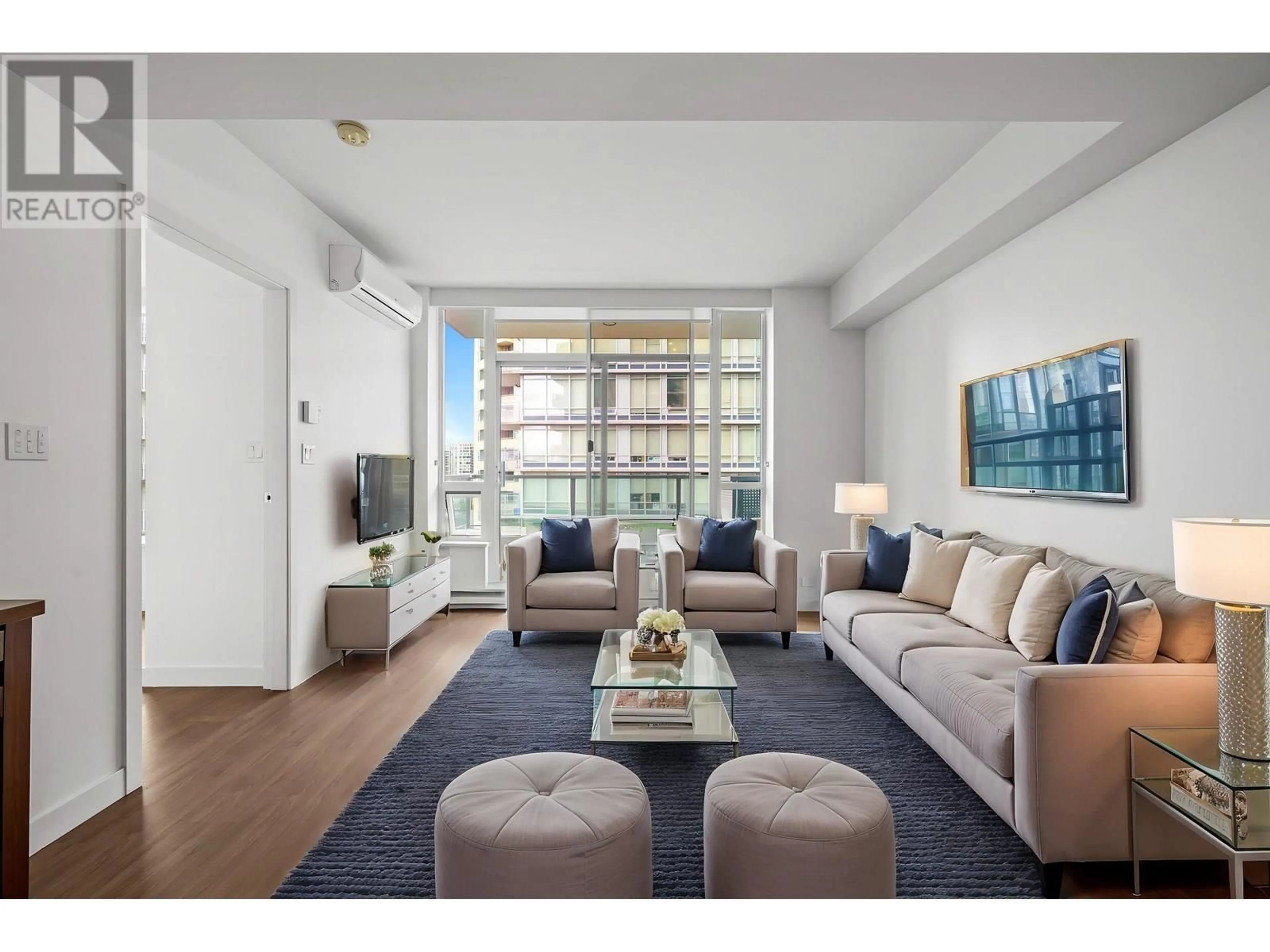 Living room with furniture, unknown for 805 - 5599 COONEY ROAD, Richmond British Columbia V6X0N8