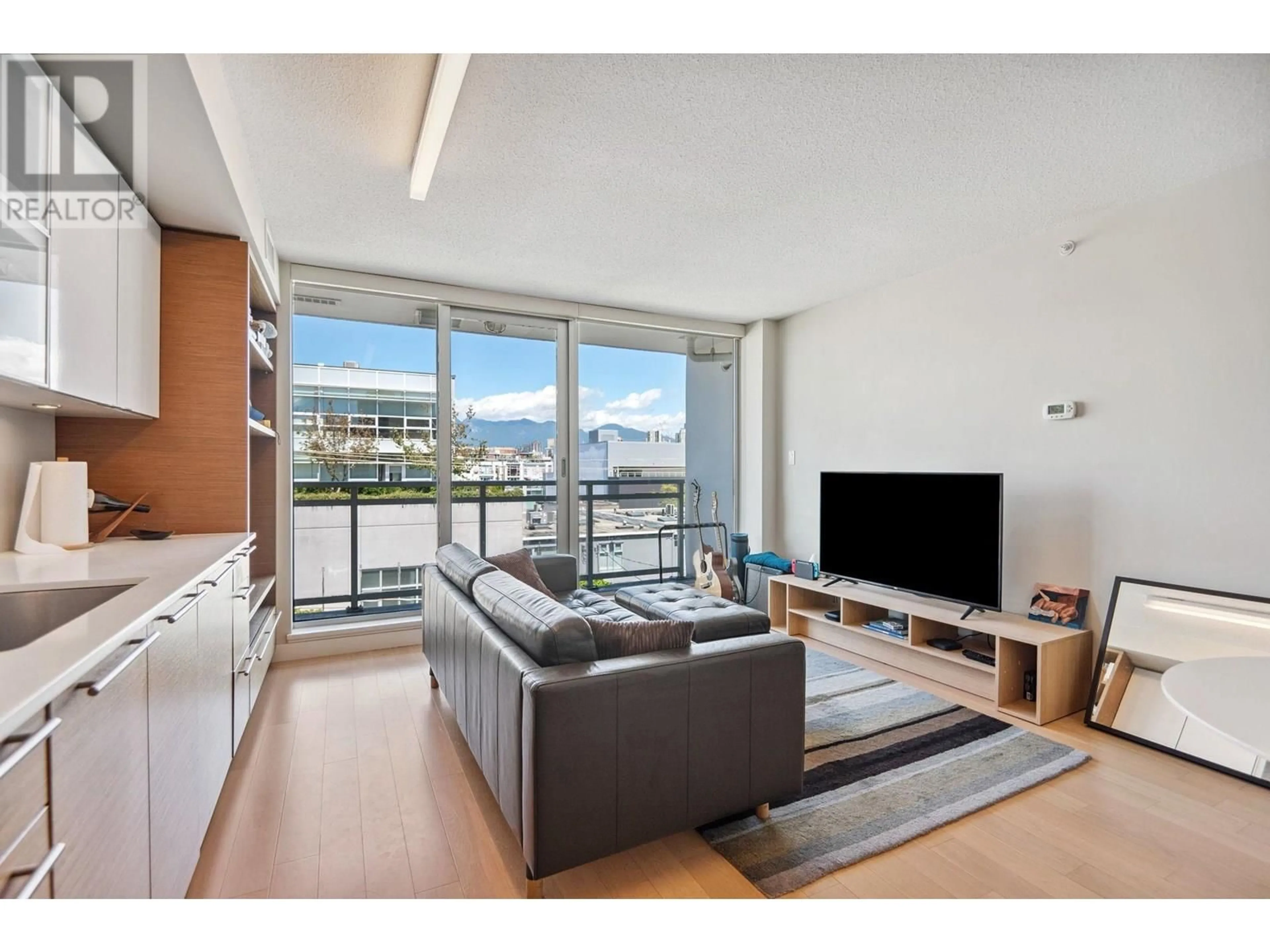 Living room with furniture, unknown for 416 - 1635 WEST 3RD AVENUE, Vancouver British Columbia V6J0B6
