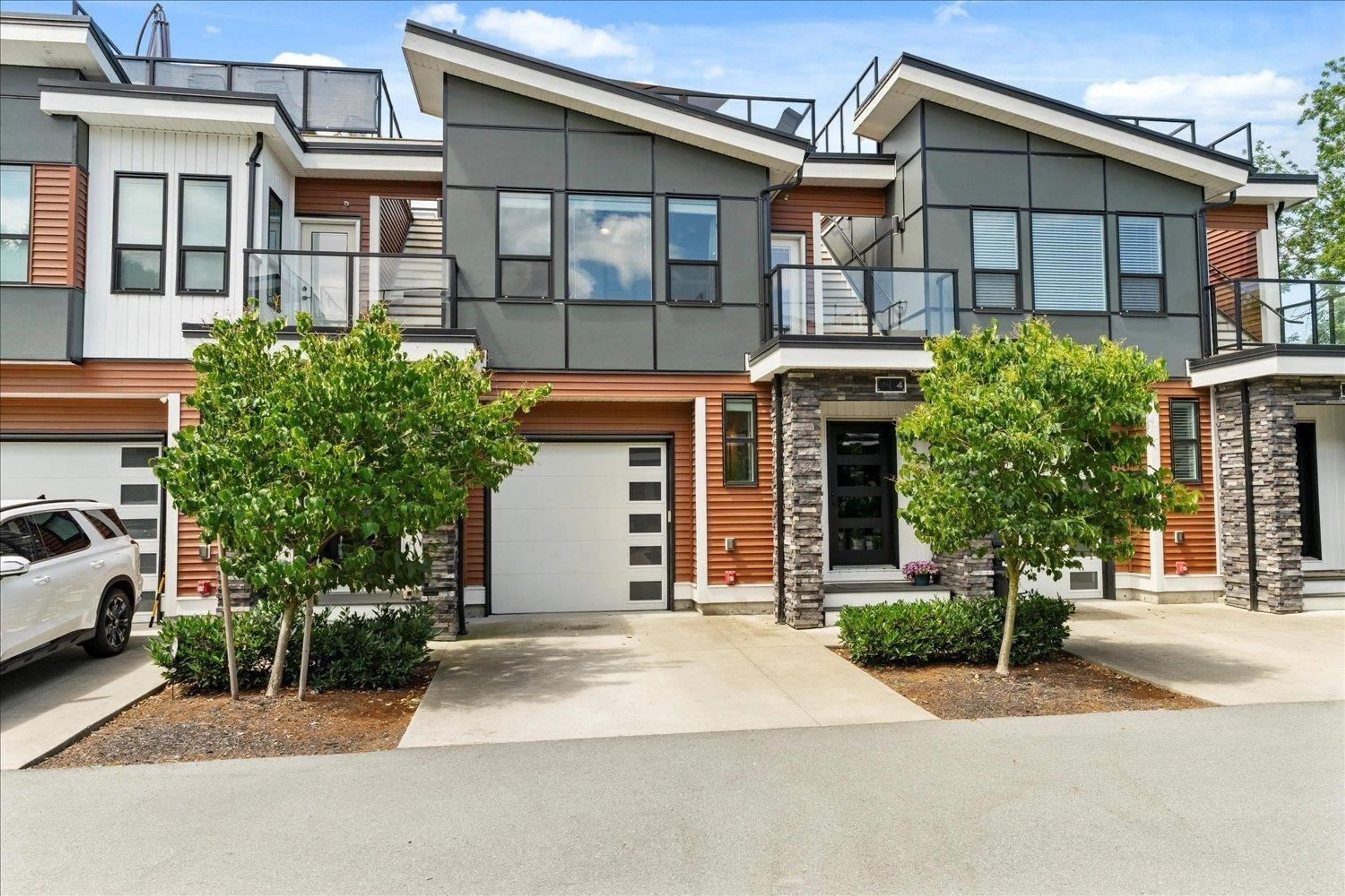 Home with brick exterior material, street for 4 - 7140 MAITLAND AVENUE, Chilliwack British Columbia V2R6C9