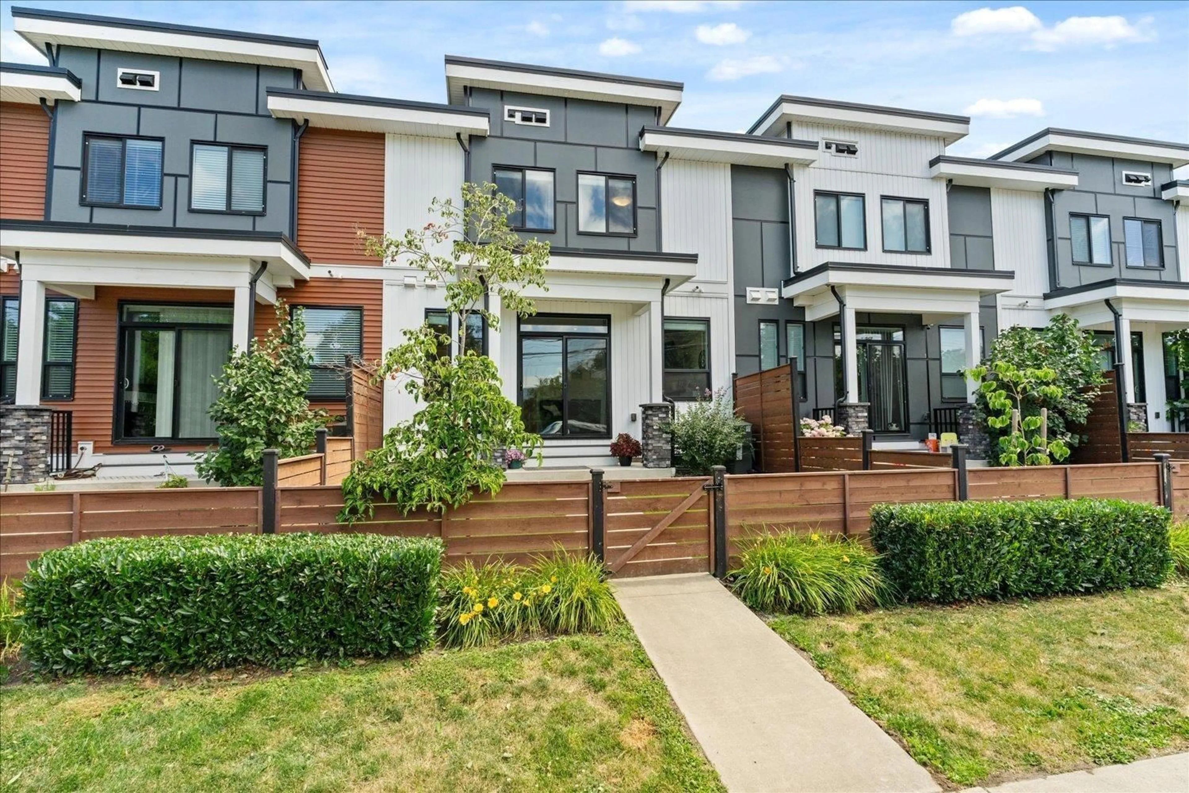 Home with brick exterior material, street for 4 - 7140 MAITLAND AVENUE, Chilliwack British Columbia V2R6C9