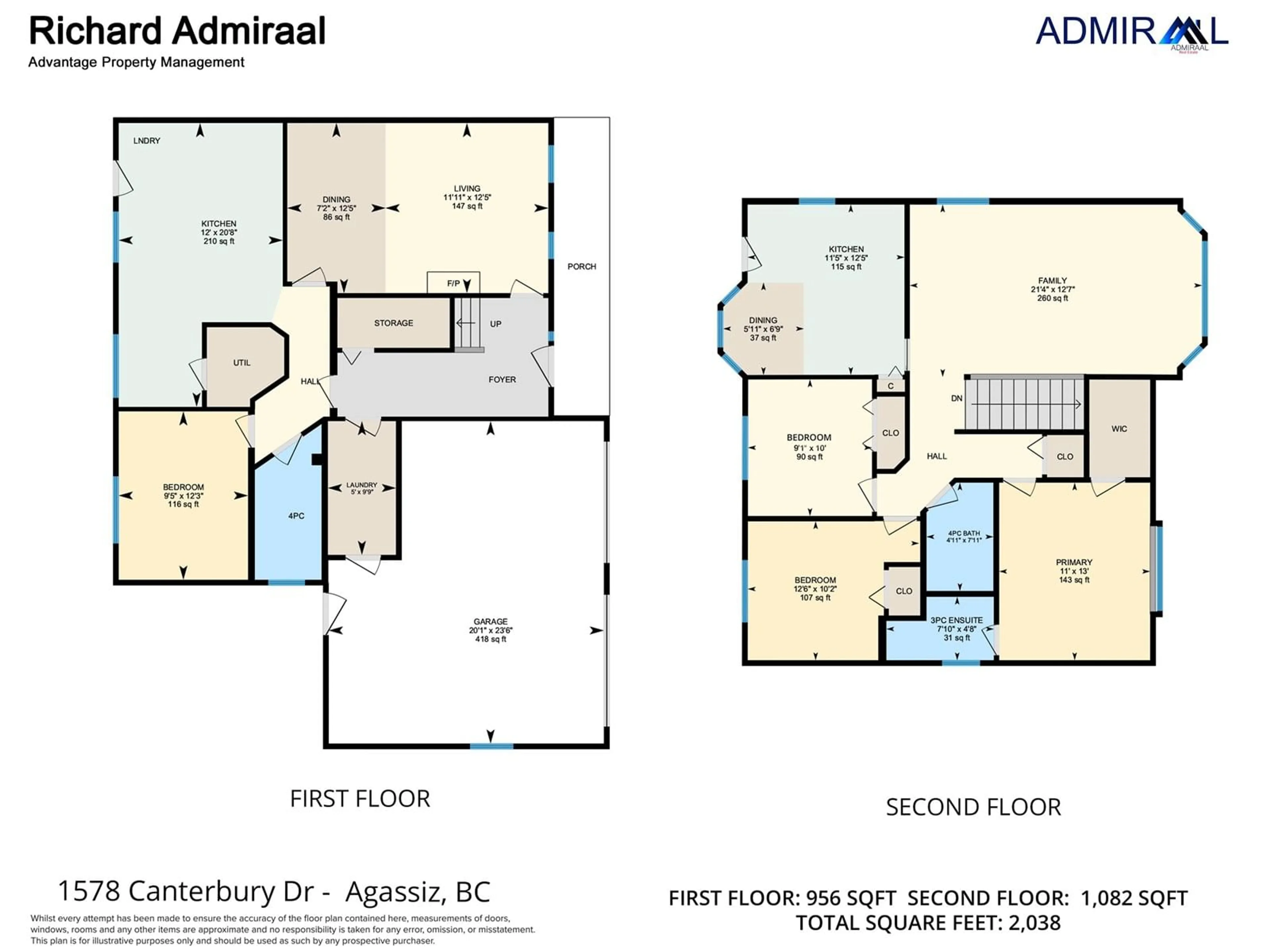 Floor plan for 1578 CANTERBURY DRIVE, Agassiz British Columbia V0M1A3