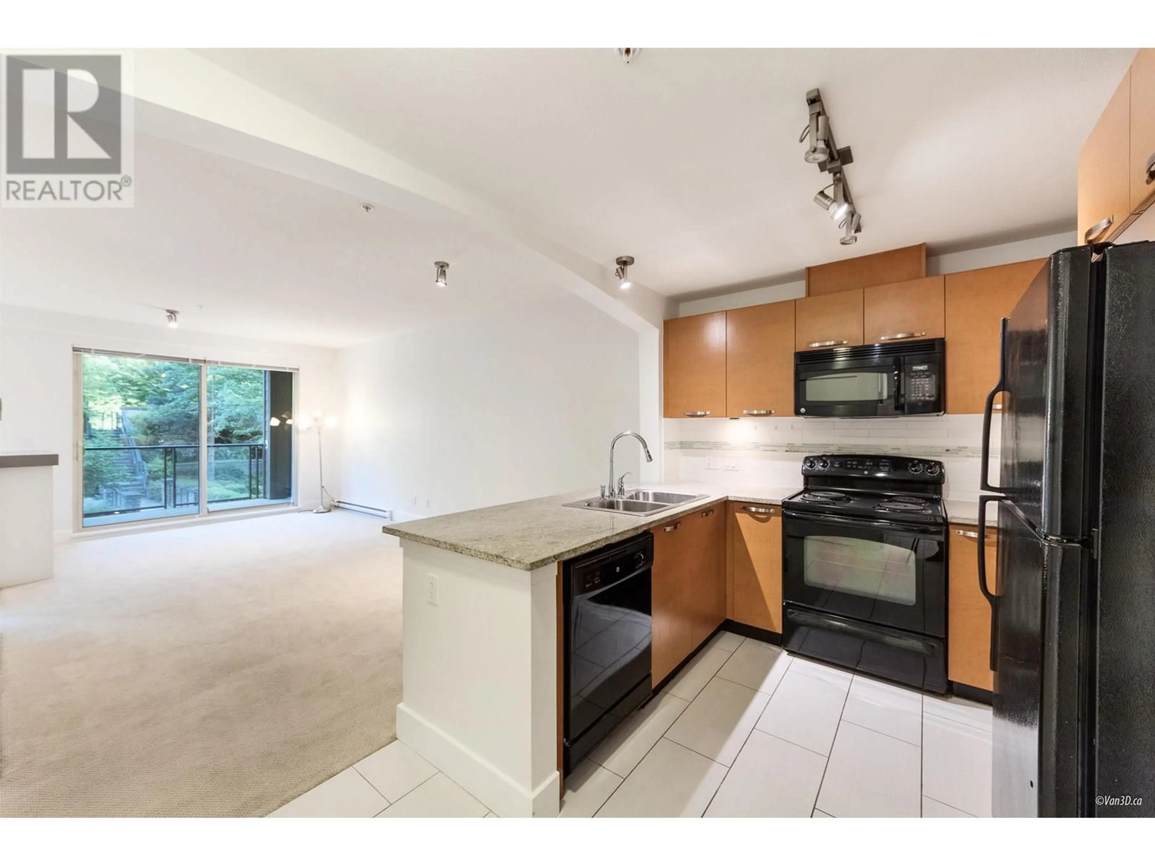 Open concept kitchen, unknown for 212 - 7488 BYRNEPARK WALK, Burnaby British Columbia V3N0B6