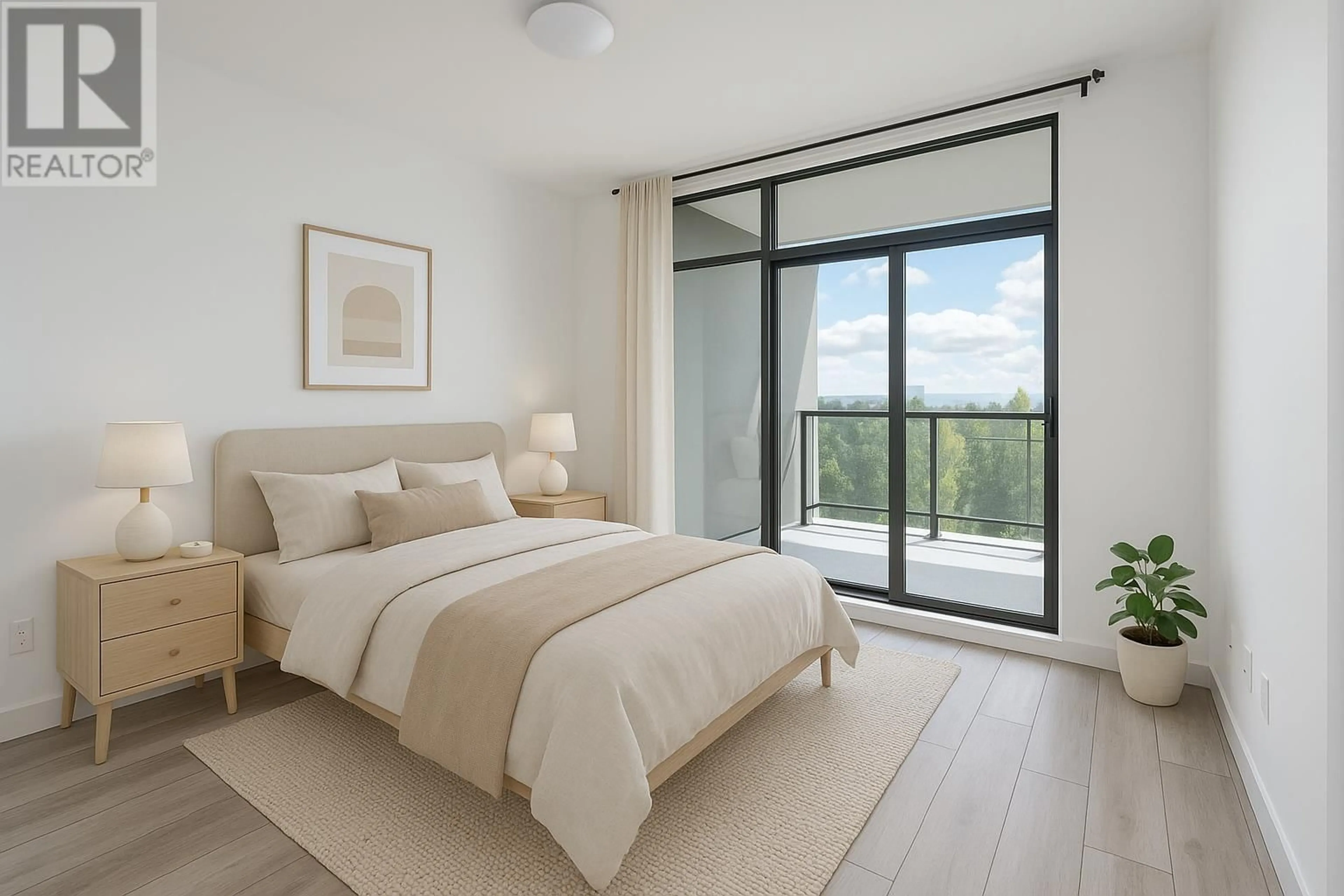 Bedroom with bed, unknown for 1410 - 5380 OBEN STREET, Vancouver British Columbia V5R6H7