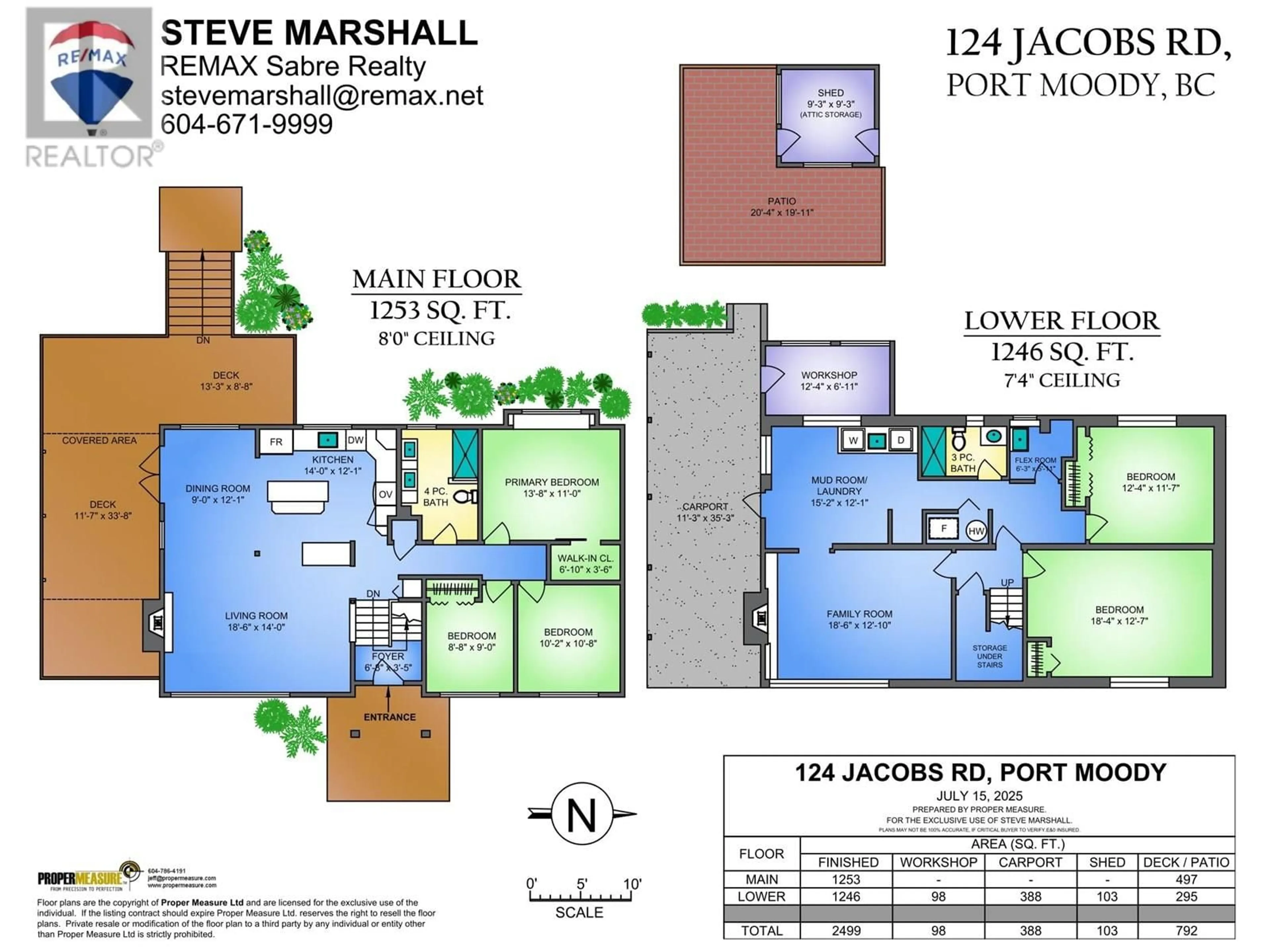 Floor plan for 124 JACOBS ROAD, Port Moody British Columbia V3H2Z9