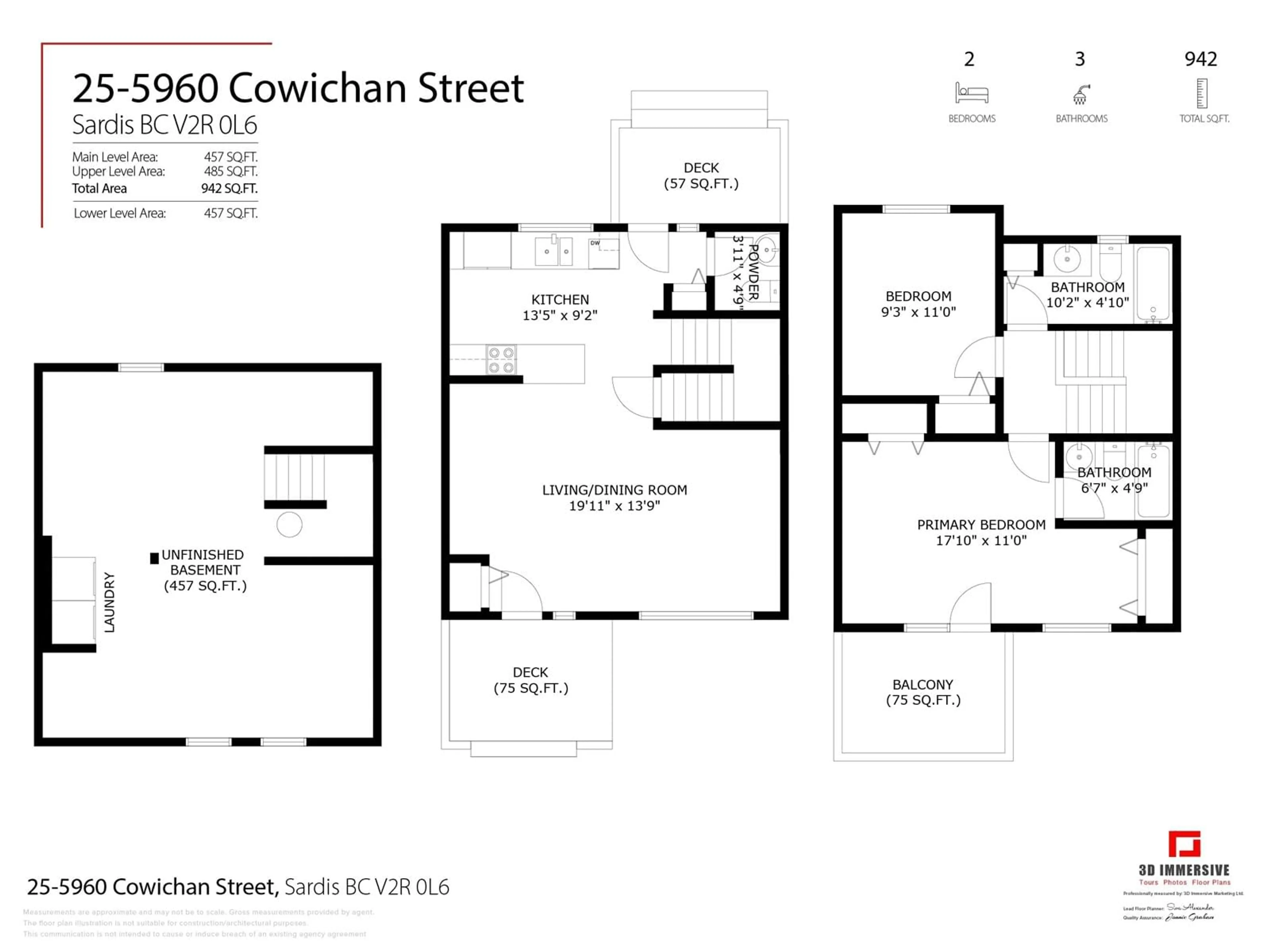Floor plan for 25 - 5960 COWICHAN STREET, Chilliwack British Columbia V2R0L6