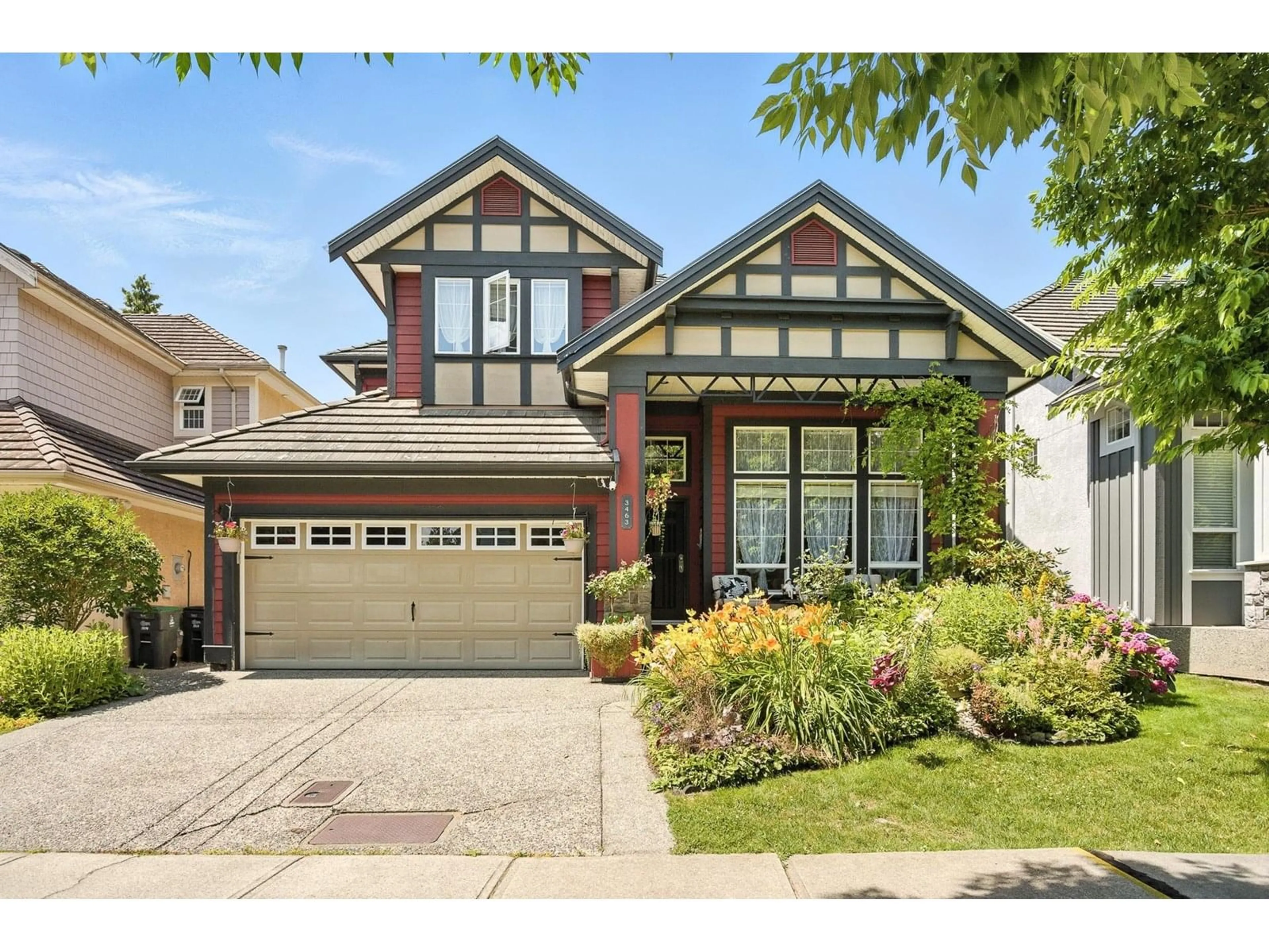 Home with brick exterior material, street for 3463 150A, Surrey British Columbia V3Z0Z3