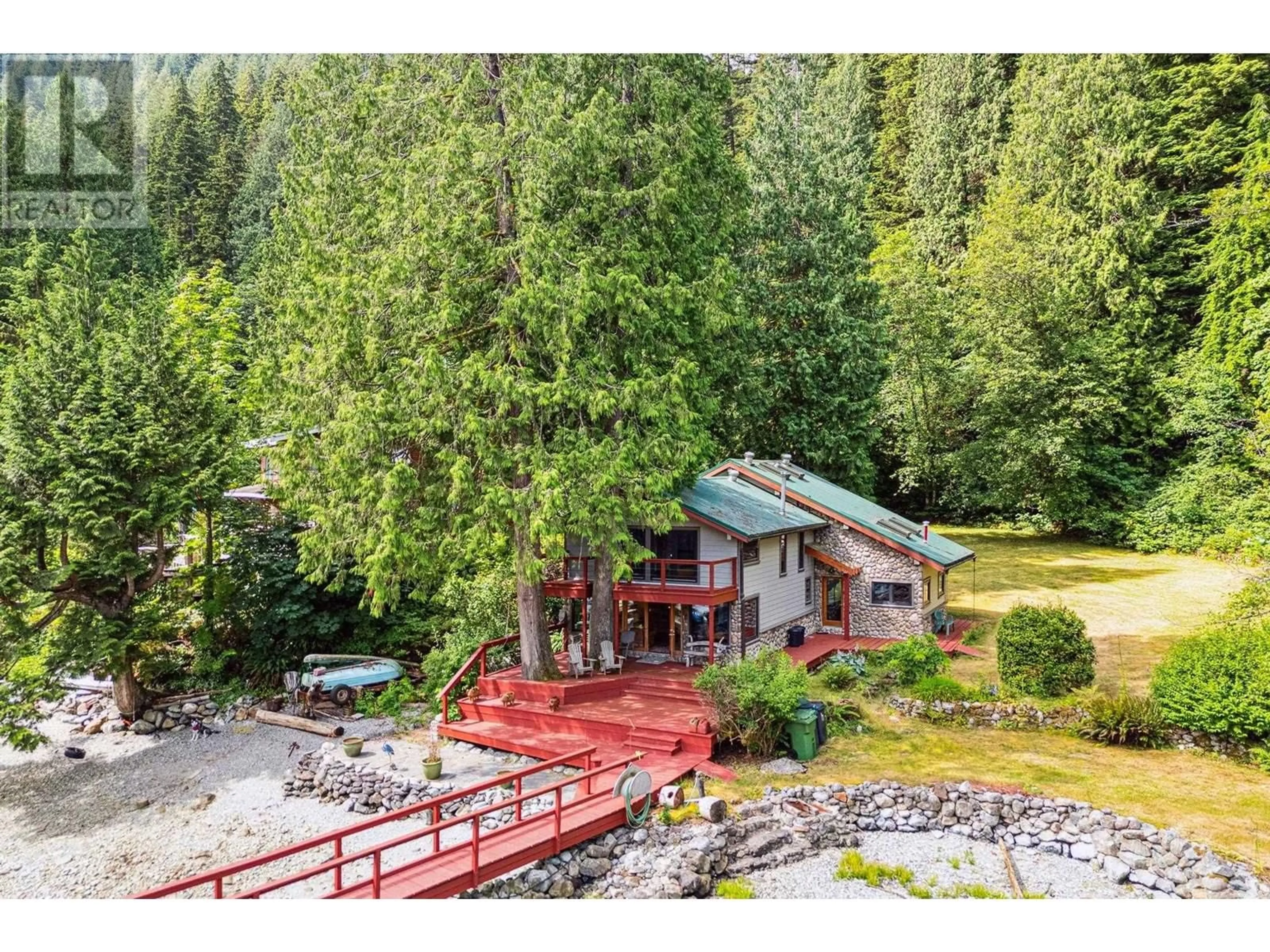 A pic from outside/outdoor area/front of a property/back of a property/a pic from drone, unknown for 12&13 COLDWELL BEACH, North Vancouver British Columbia V0V0V0