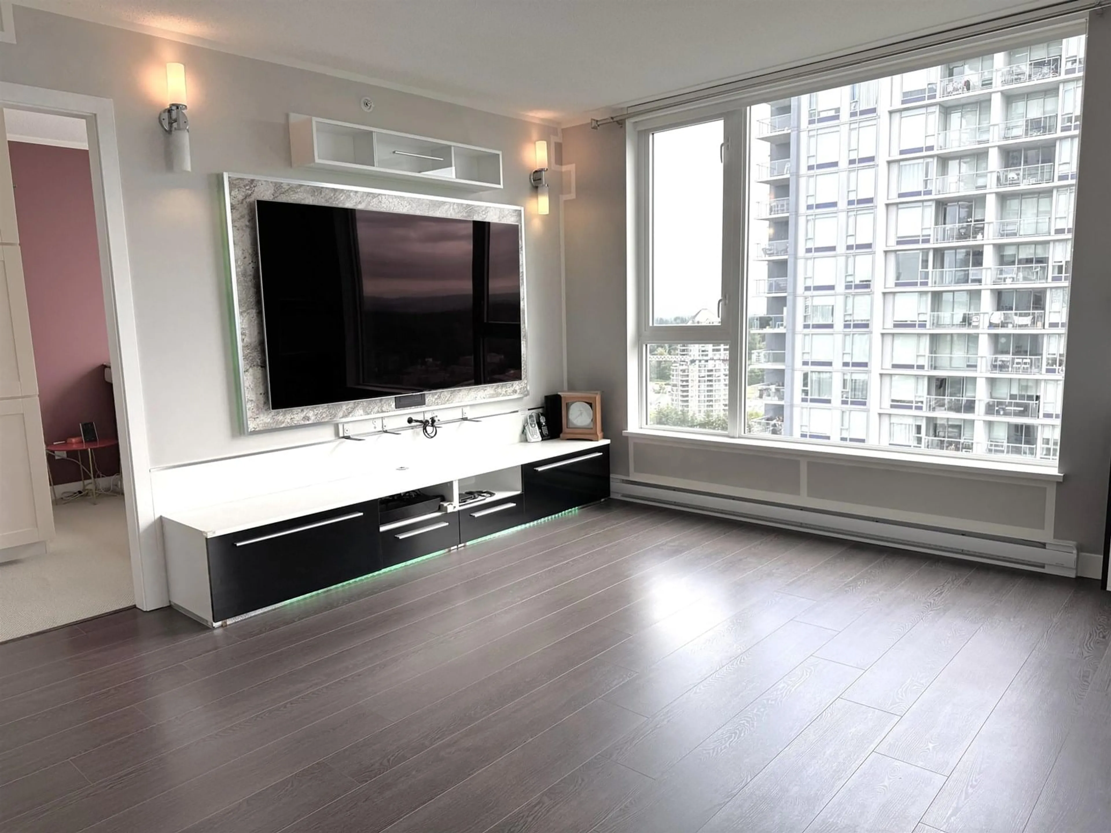 Living room with furniture, unknown for 3802 - 13696 100, Surrey British Columbia V3T0L5