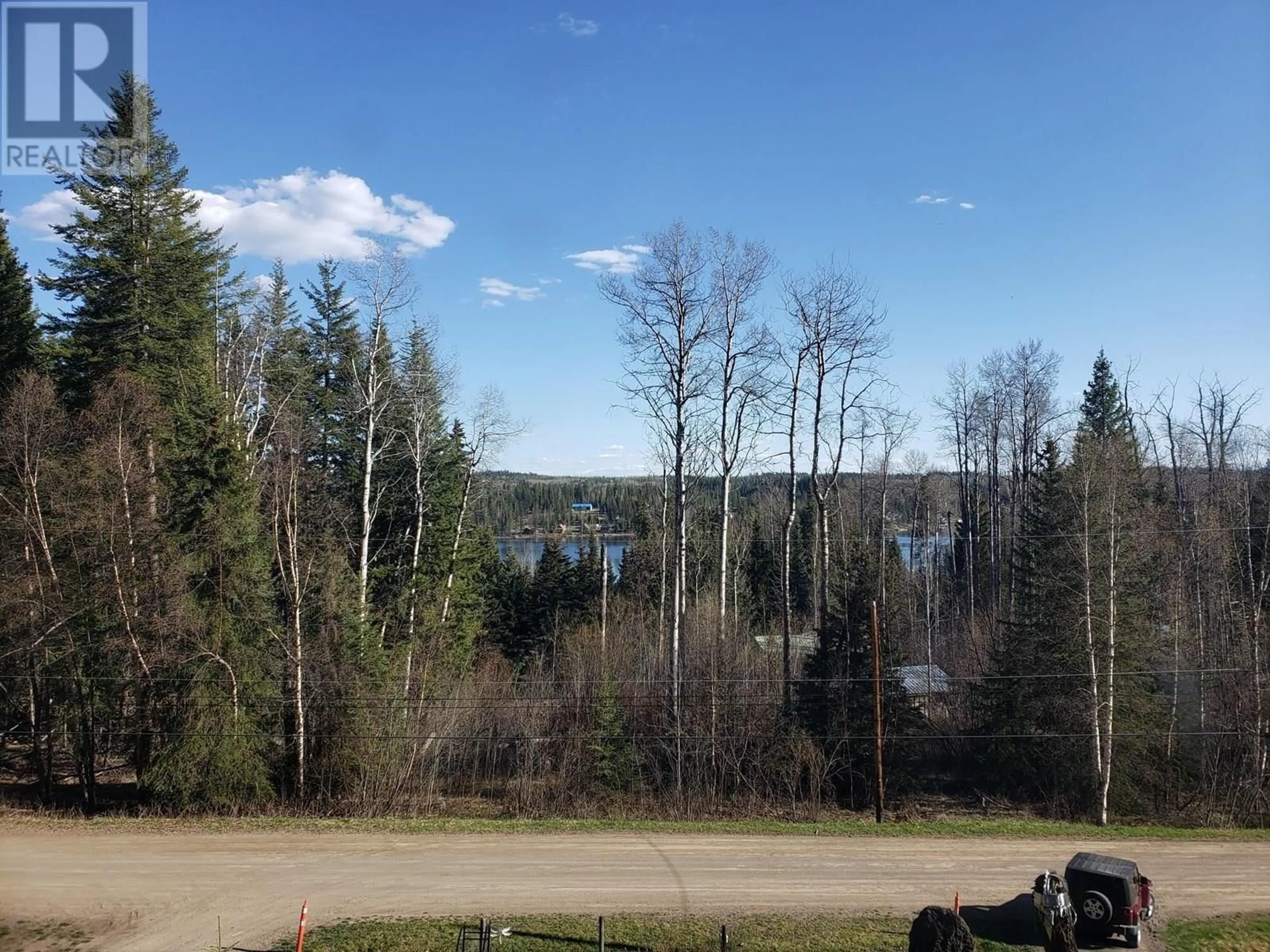 A pic from outside/outdoor area/front of a property/back of a property/a pic from drone, forest/trees view for 7589 JULSRUD ROAD, Lone Butte British Columbia V0K1X3