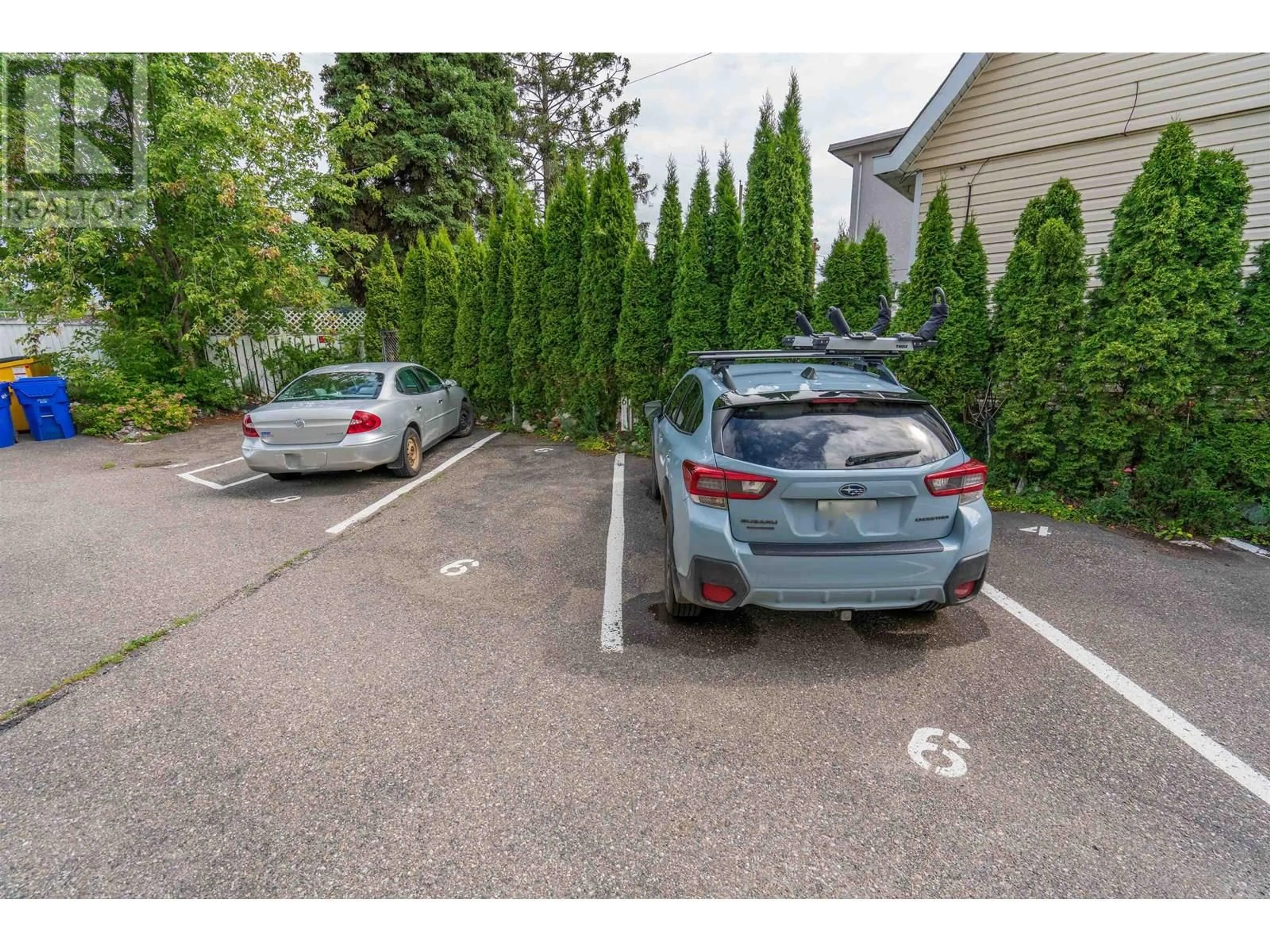 Parking for 106 - 1768 SPRUCE STREET, Prince George British Columbia V2L2R4