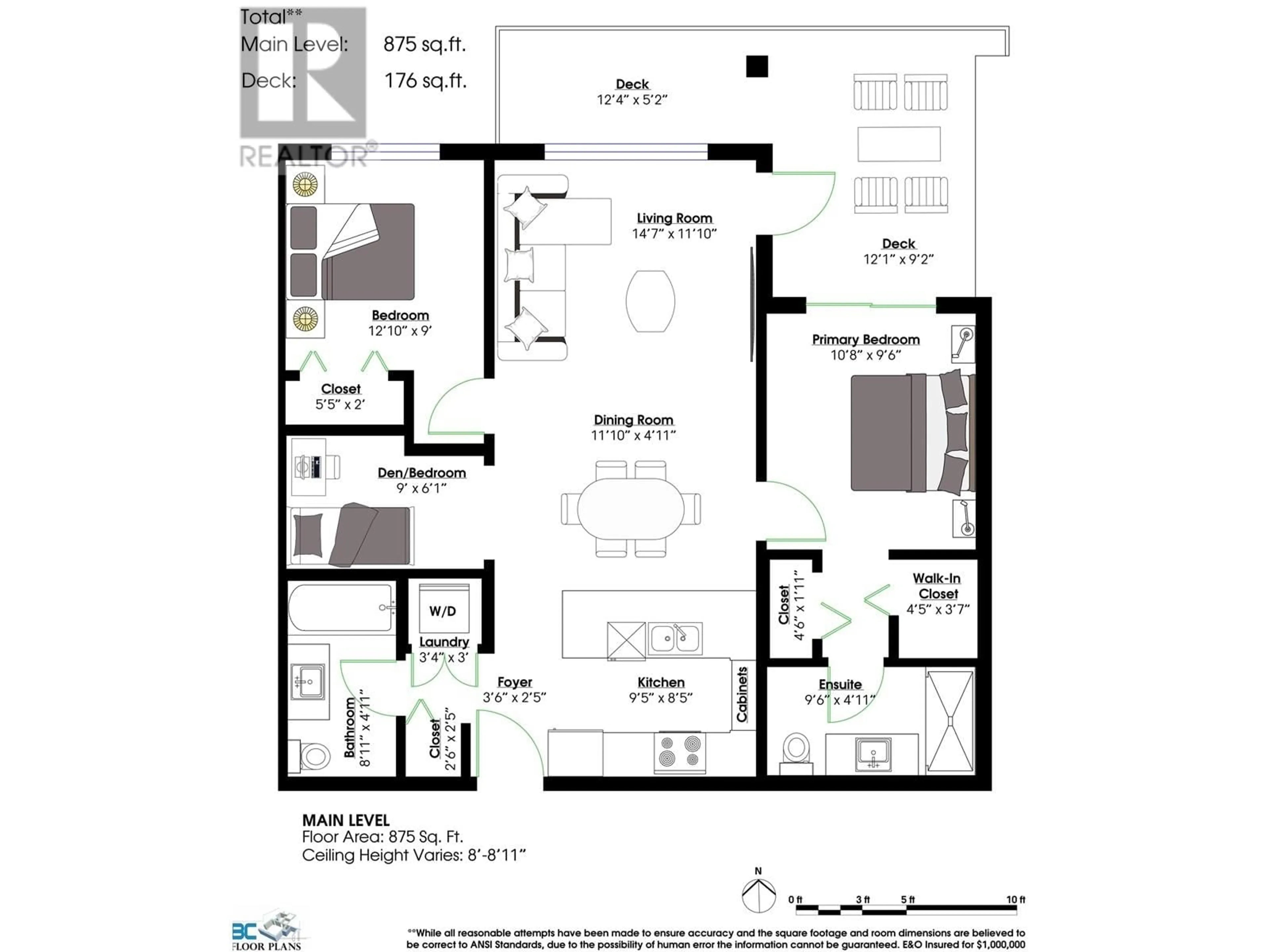 Floor plan for 220 - 23233 GILLEY ROAD, Richmond British Columbia V6V1E6