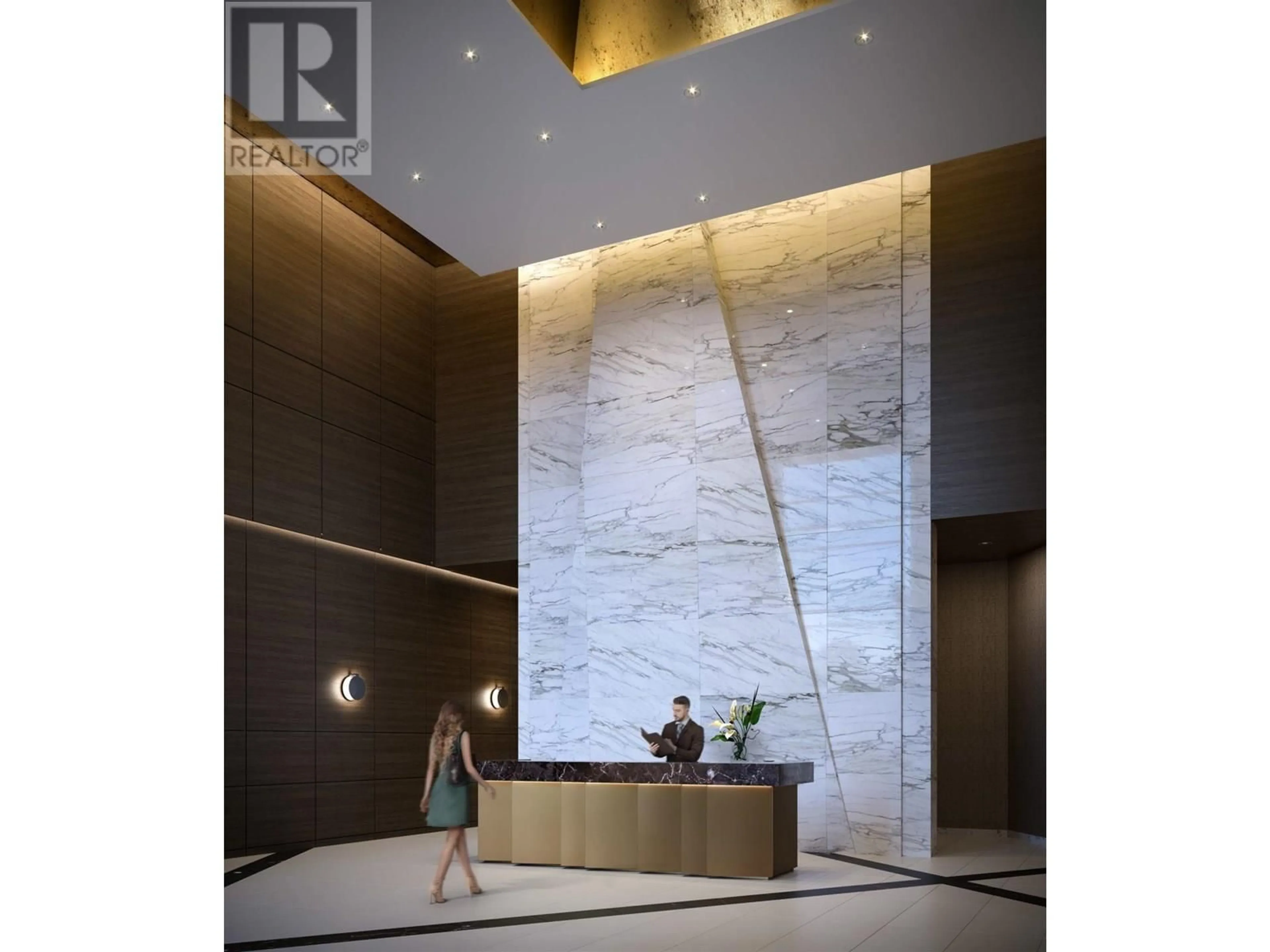 Indoor foyer for 2406 - 1500 FERN STREET, North Vancouver British Columbia V7J0E6
