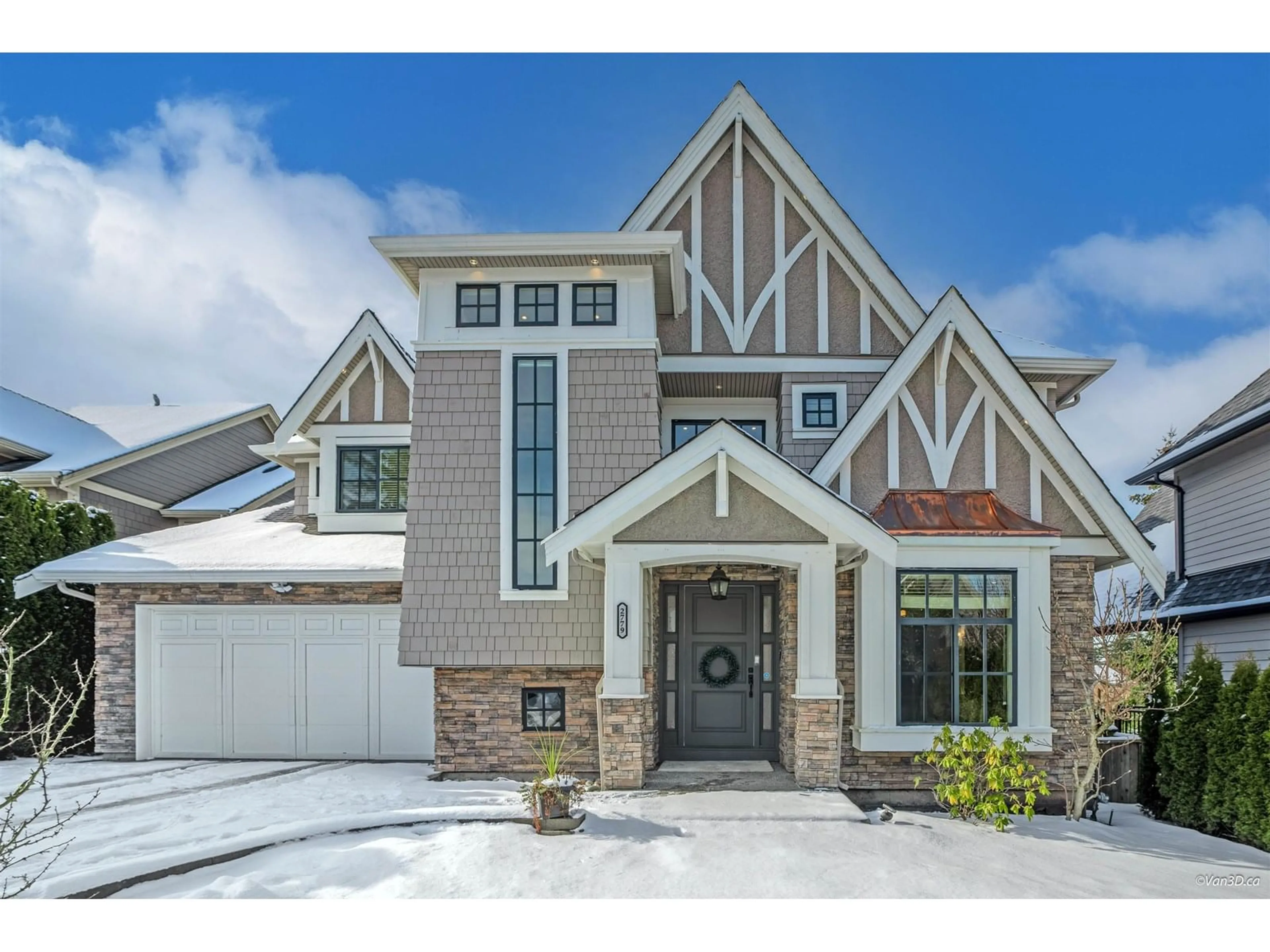 Home with brick exterior material, street for 2779 161, Surrey British Columbia V3Z3W1