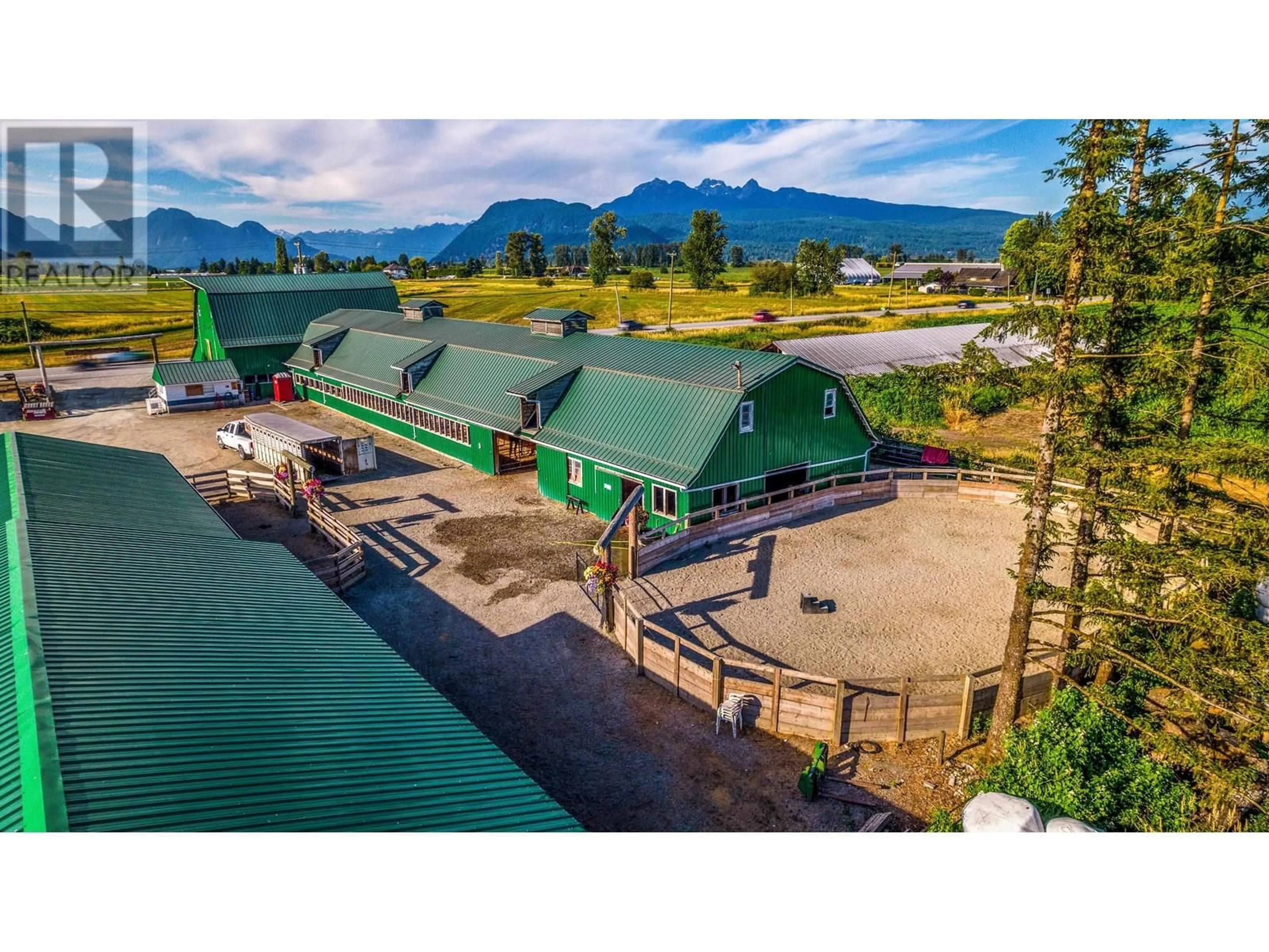 A pic from outside/outdoor area/front of a property/back of a property/a pic from drone, water/lake/river/ocean view for 20254 OLD DEWDNEY TRUNK ROAD, Pitt Meadows British Columbia V3Y1Z1