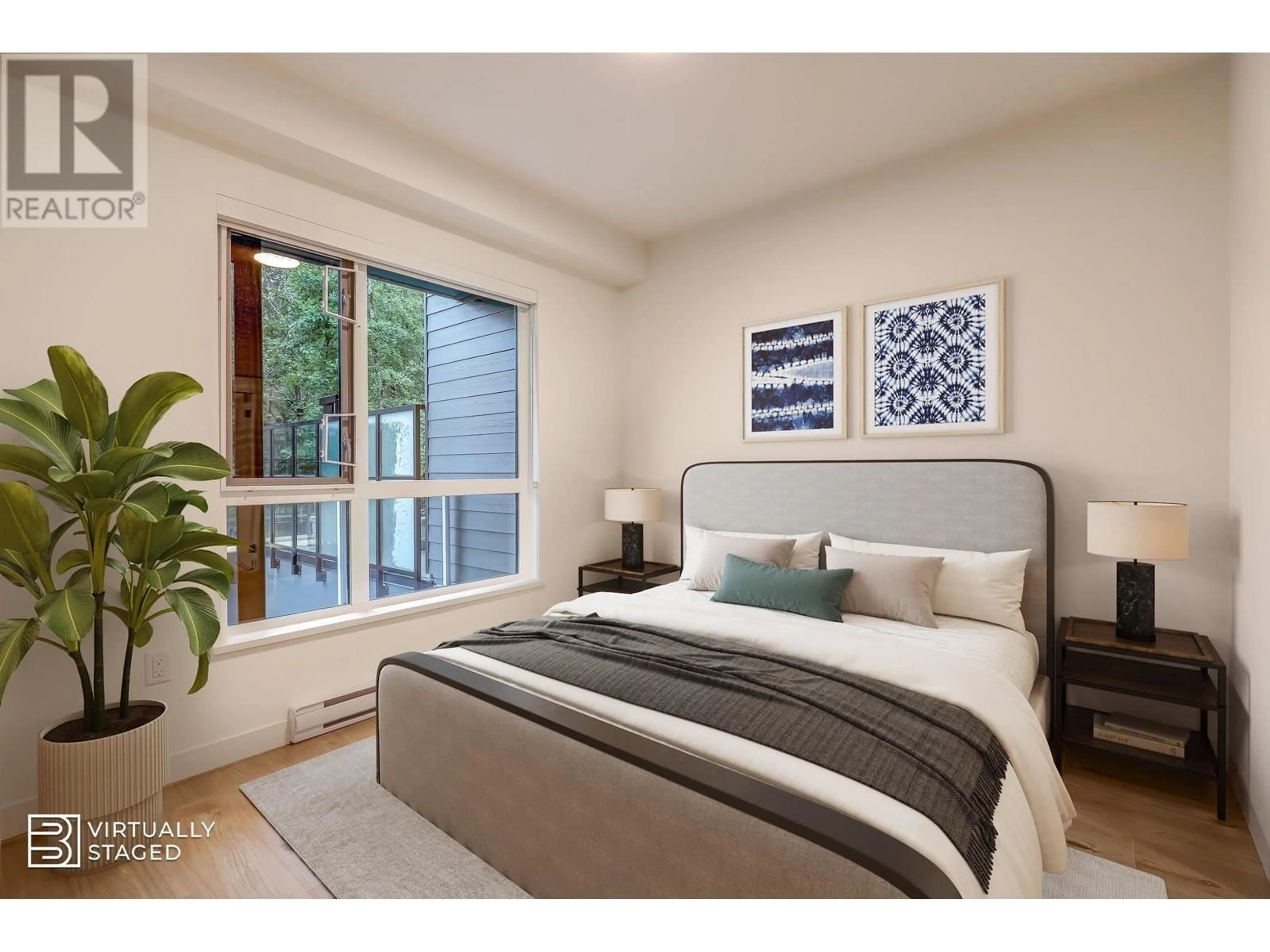 Bedroom with bed, unknown for 206 - 3594 MALSUM DRIVE, North Vancouver British Columbia V7G0B5
