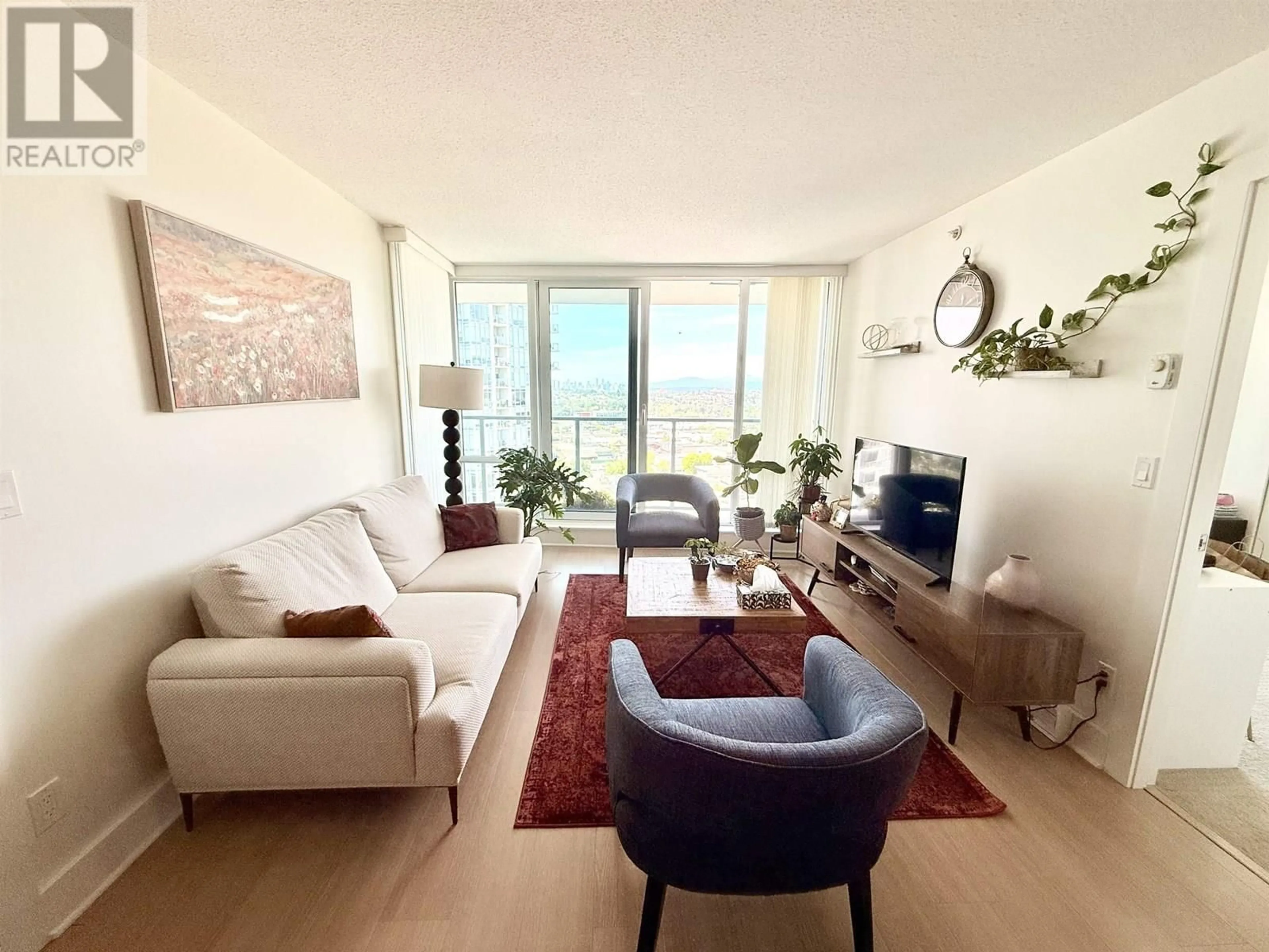 Living room with furniture, unknown for 2503 - 4189 HALIFAX STREET, Burnaby British Columbia V5C0H9