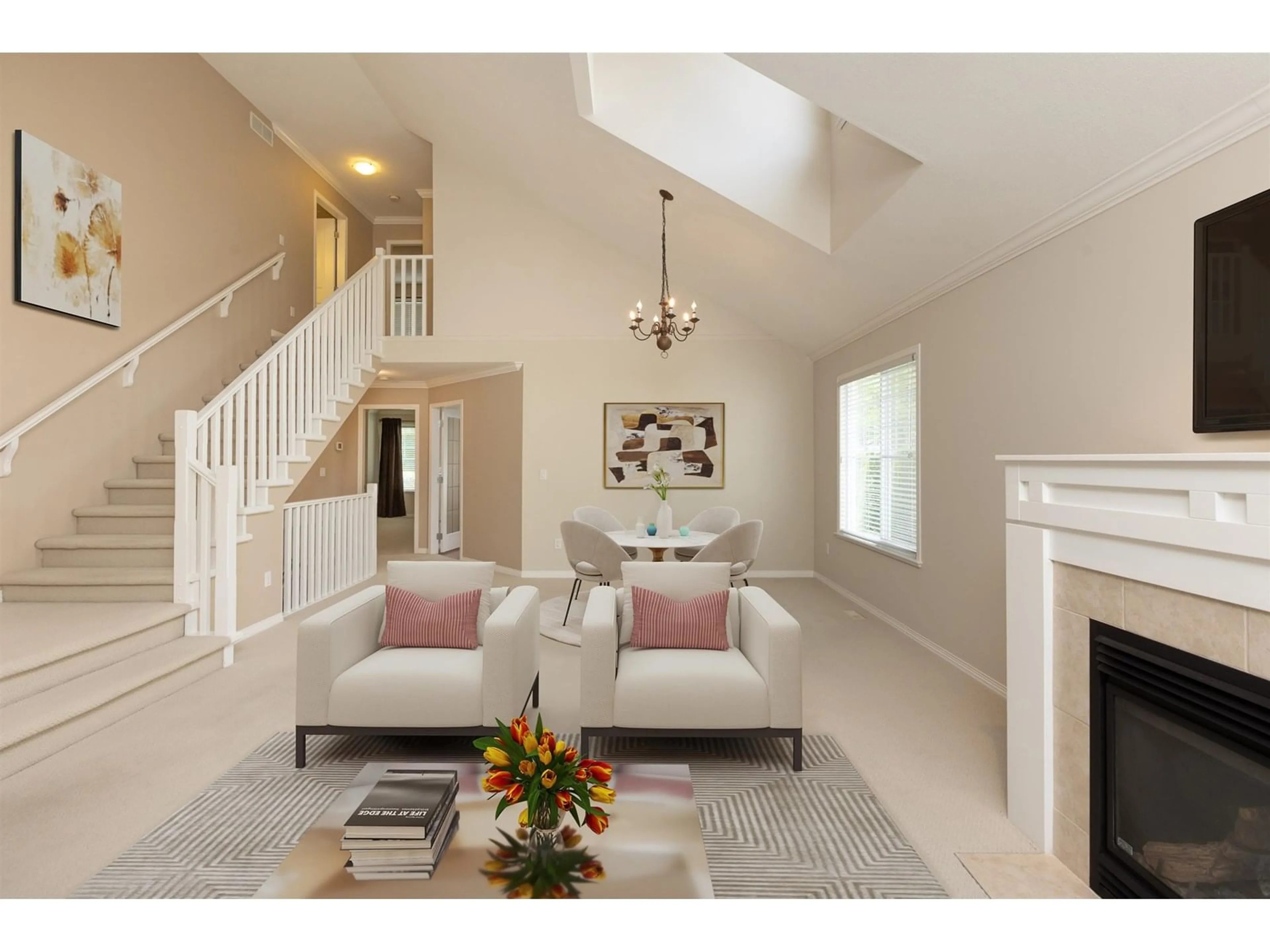 Living room with furniture, unknown for 63 - 16995 64, Surrey British Columbia V3S0V9