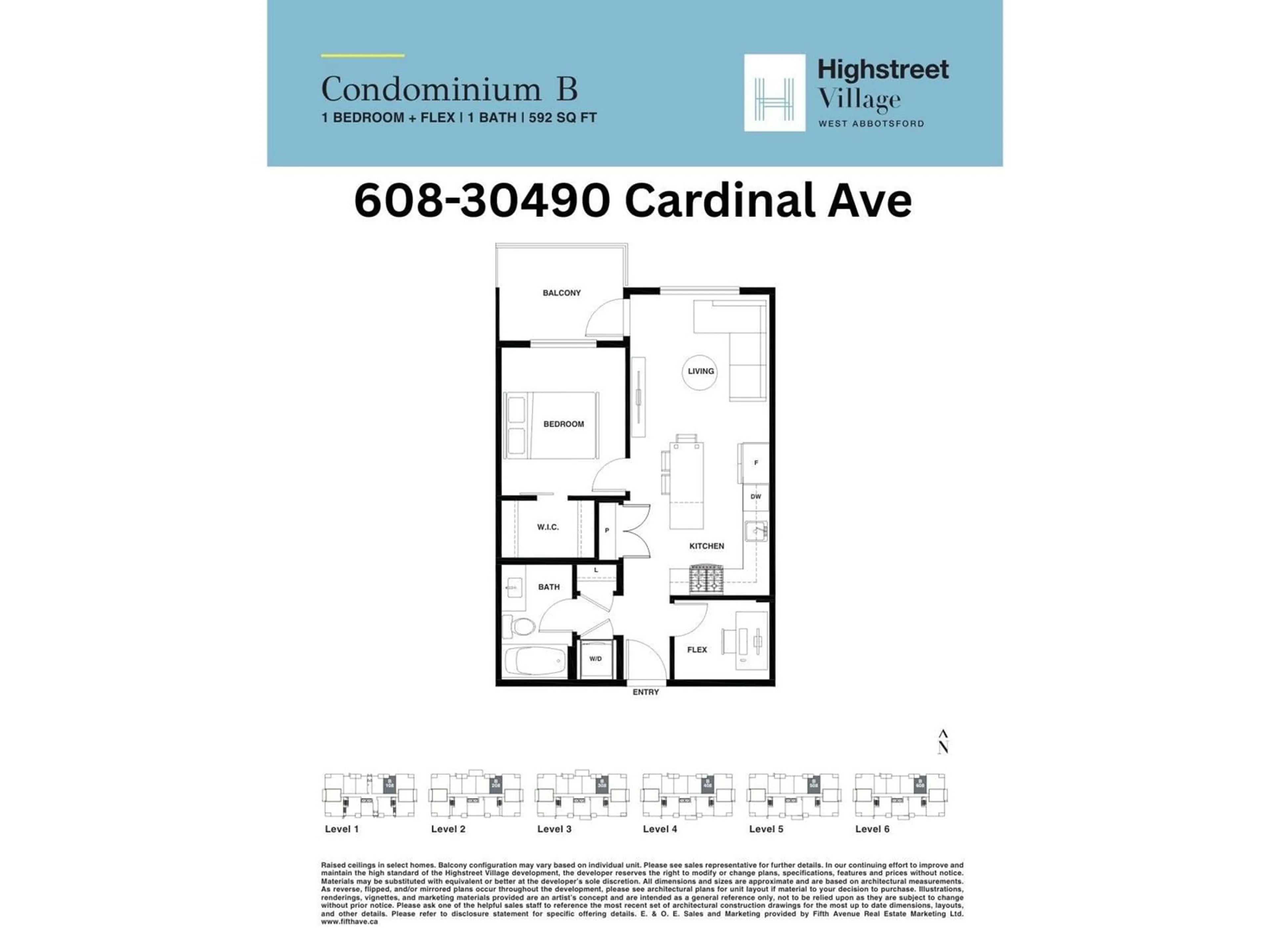 Floor plan for 608 - 30490 CARDINAL, Abbotsford British Columbia V2T0C5