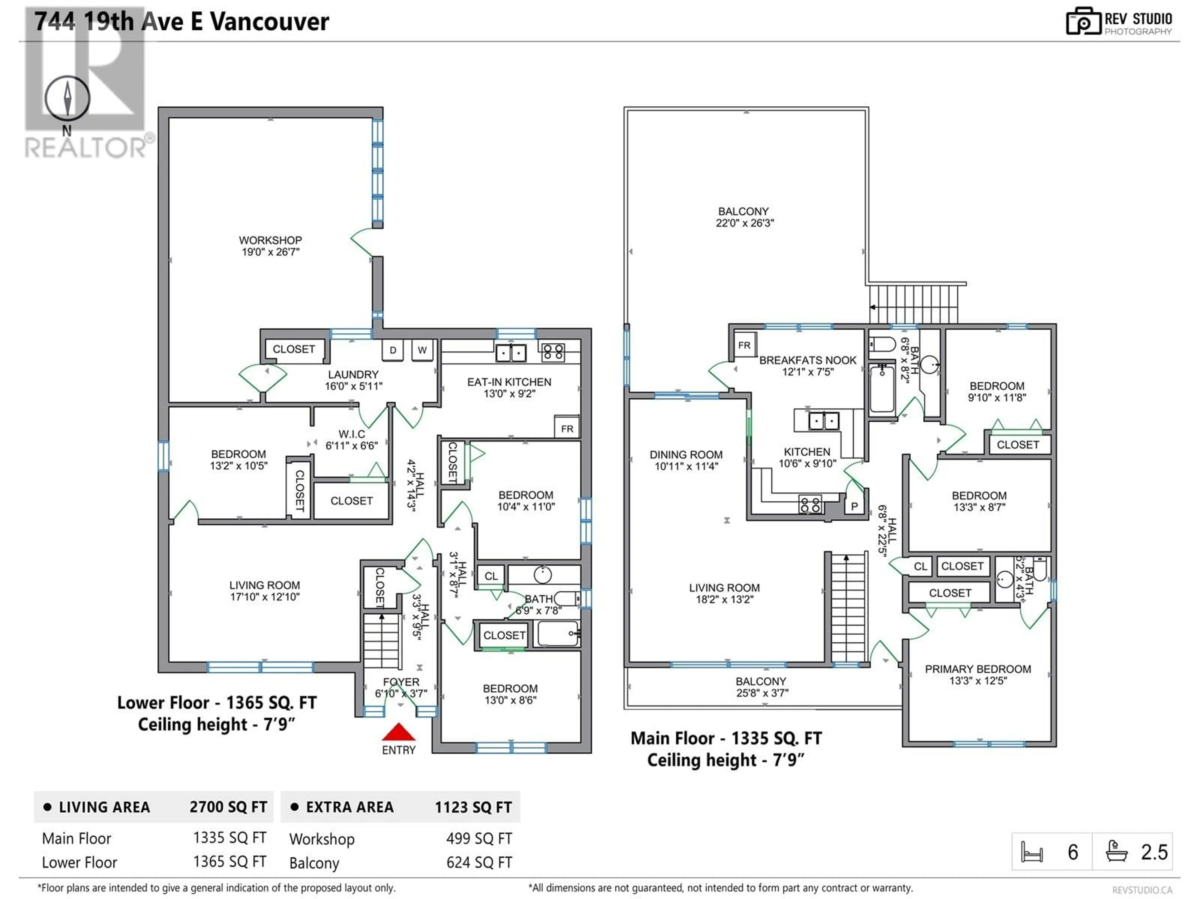 Floor plan for 744 19TH AVENUE, Vancouver British Columbia V5V1K3