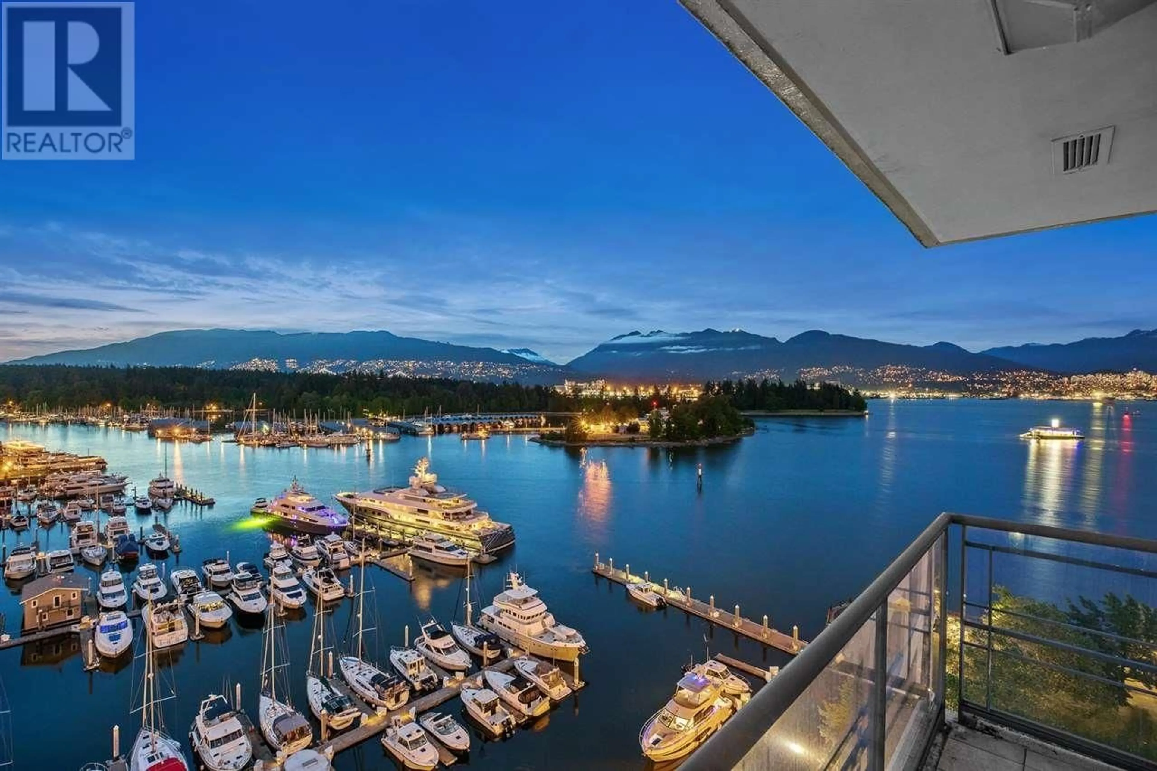 Patio, water/lake/river/ocean view for 1204 - 323 JERVIS STREET, Vancouver British Columbia V6C3P8