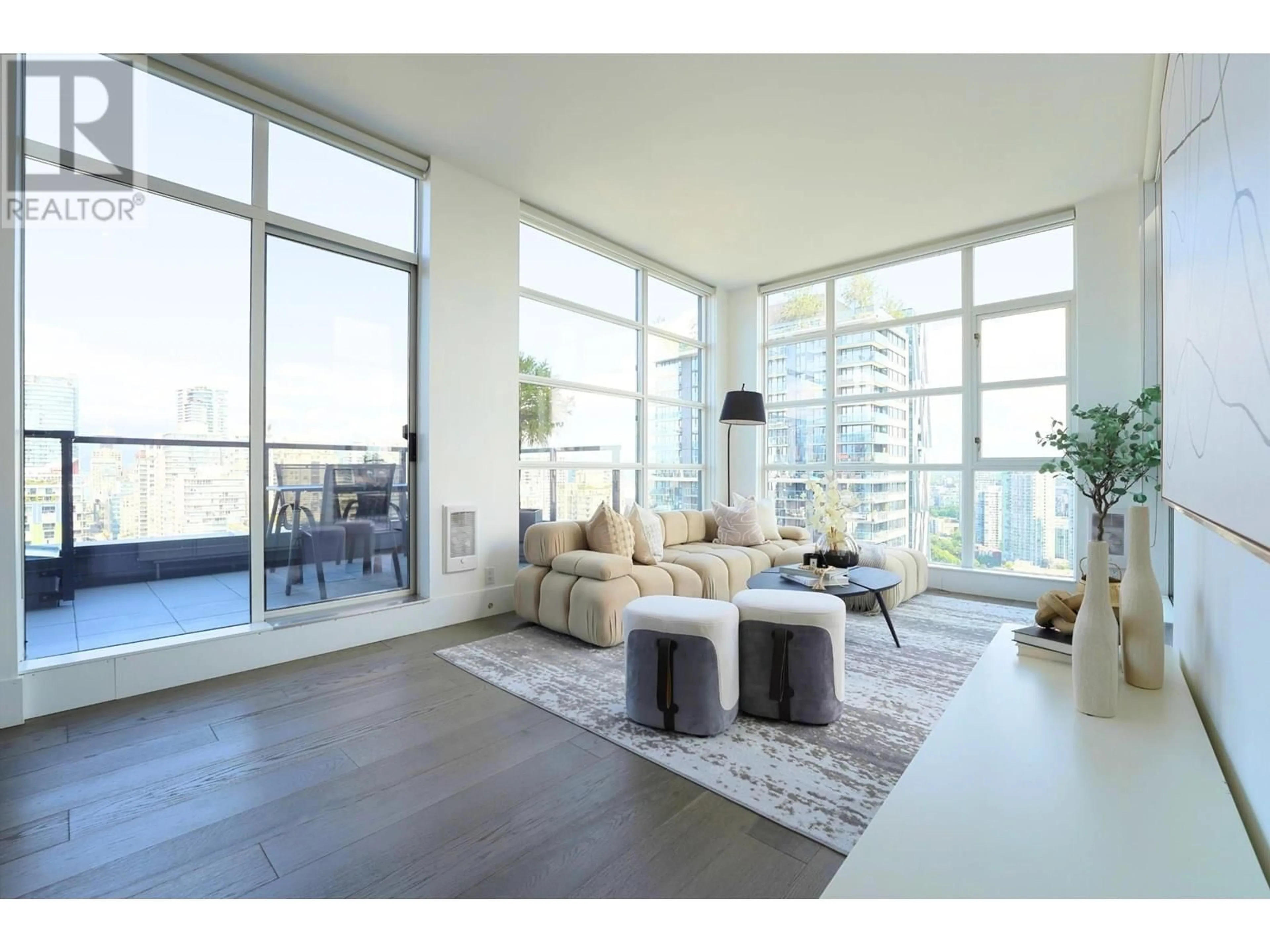 Living room with furniture, unknown for 2602 - 1155 SEYMOUR STREET, Vancouver British Columbia V6B1K2