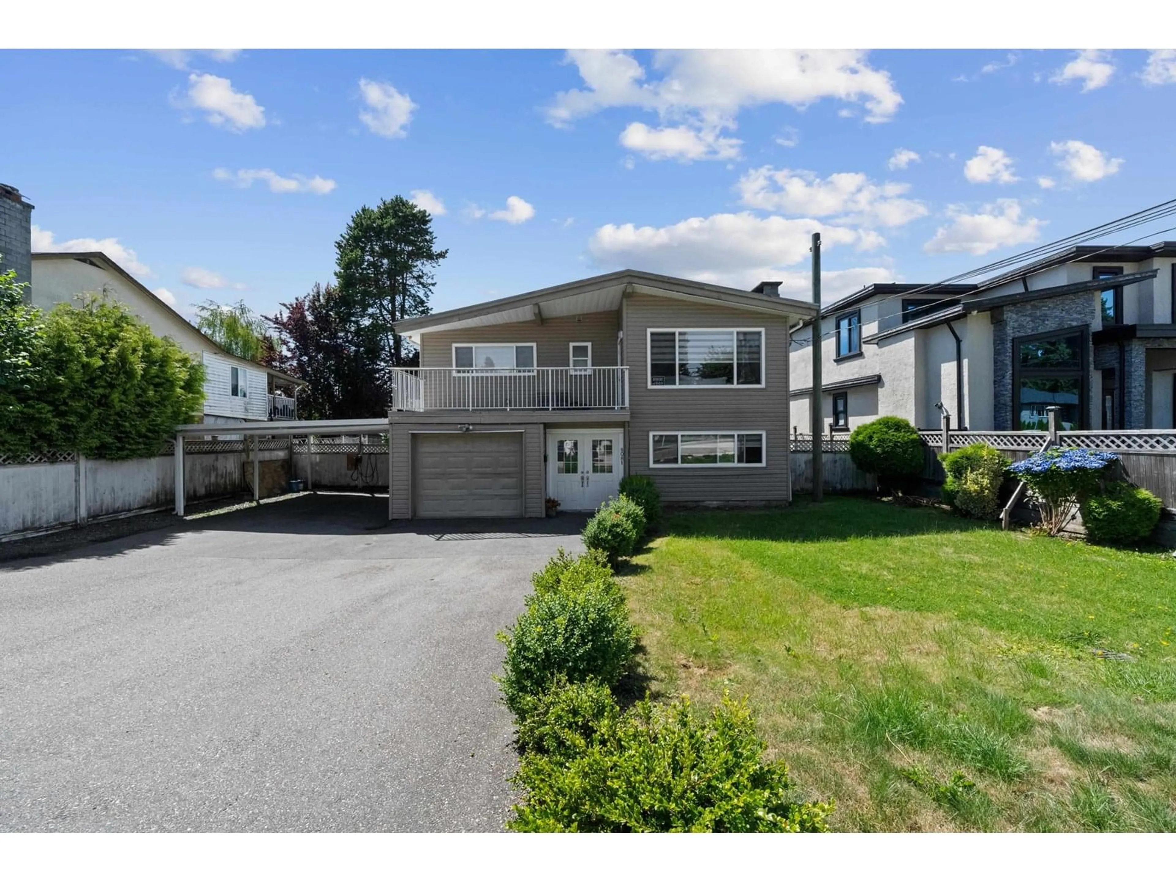 Home with vinyl exterior material, street for 8081 112TH, Delta British Columbia V4C4W4
