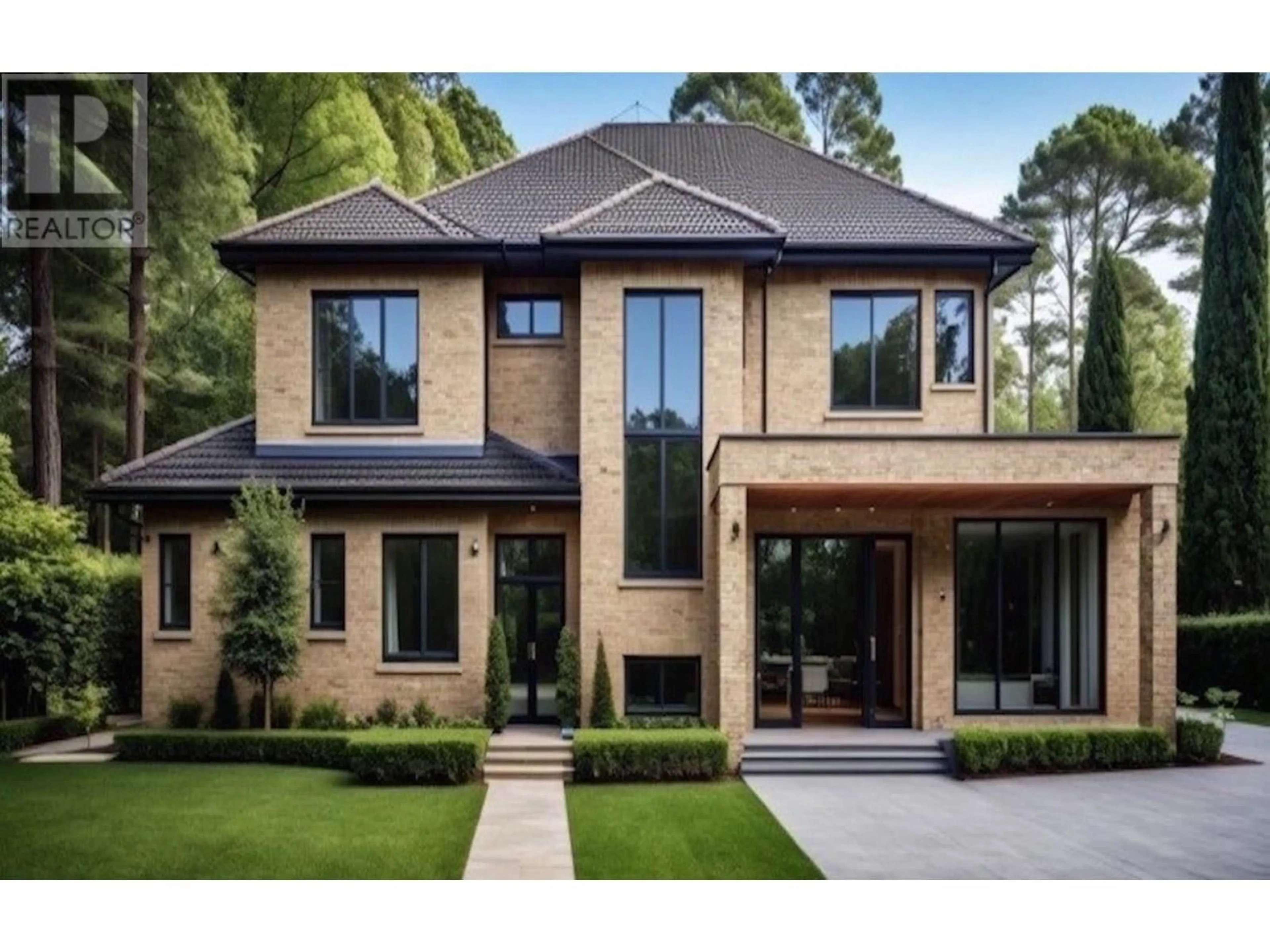 Home with brick exterior material, street for 1831 ARBORLYNN DRIVE, North Vancouver British Columbia V7J2V7
