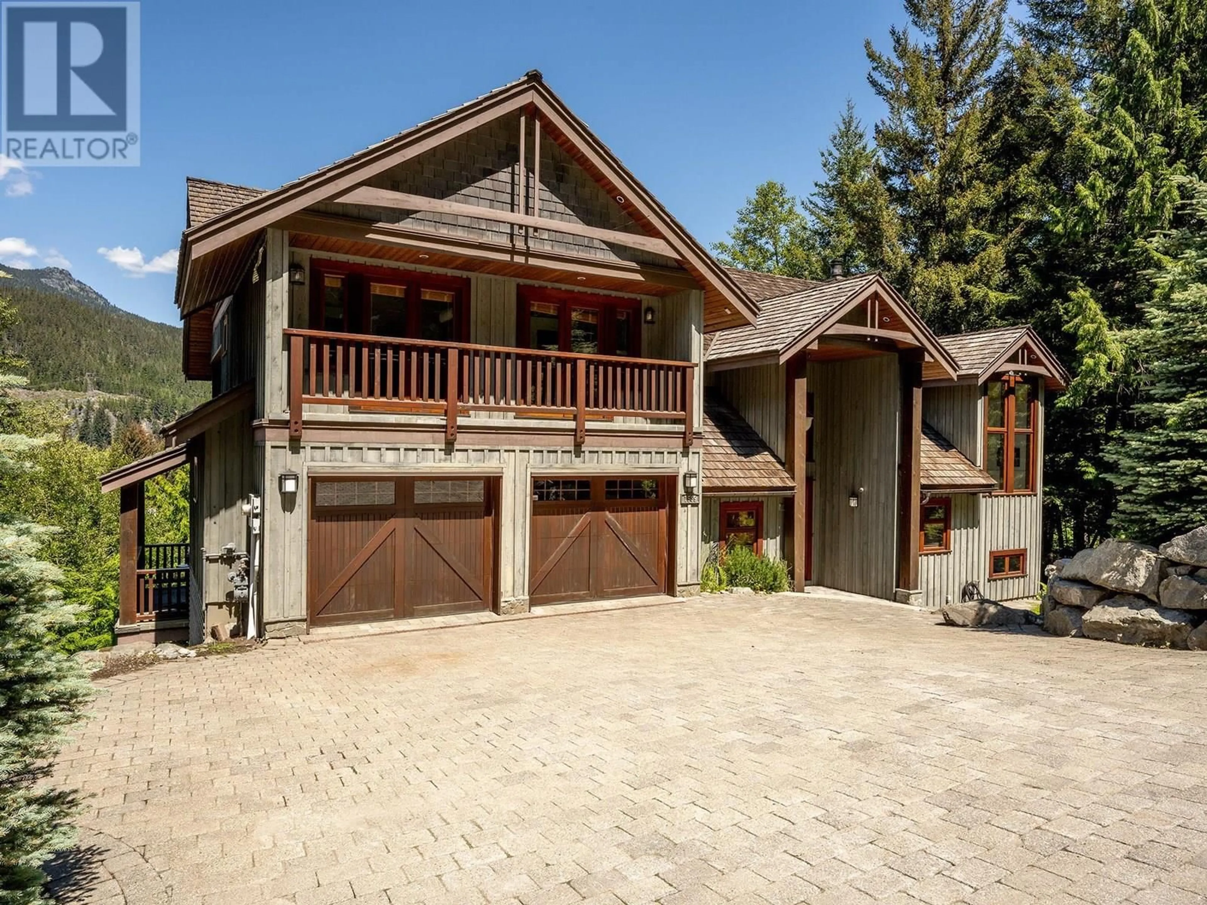 Home with brick exterior material, street for 1569 TYNEBRIDGE LANE, Whistler British Columbia V8E0A3
