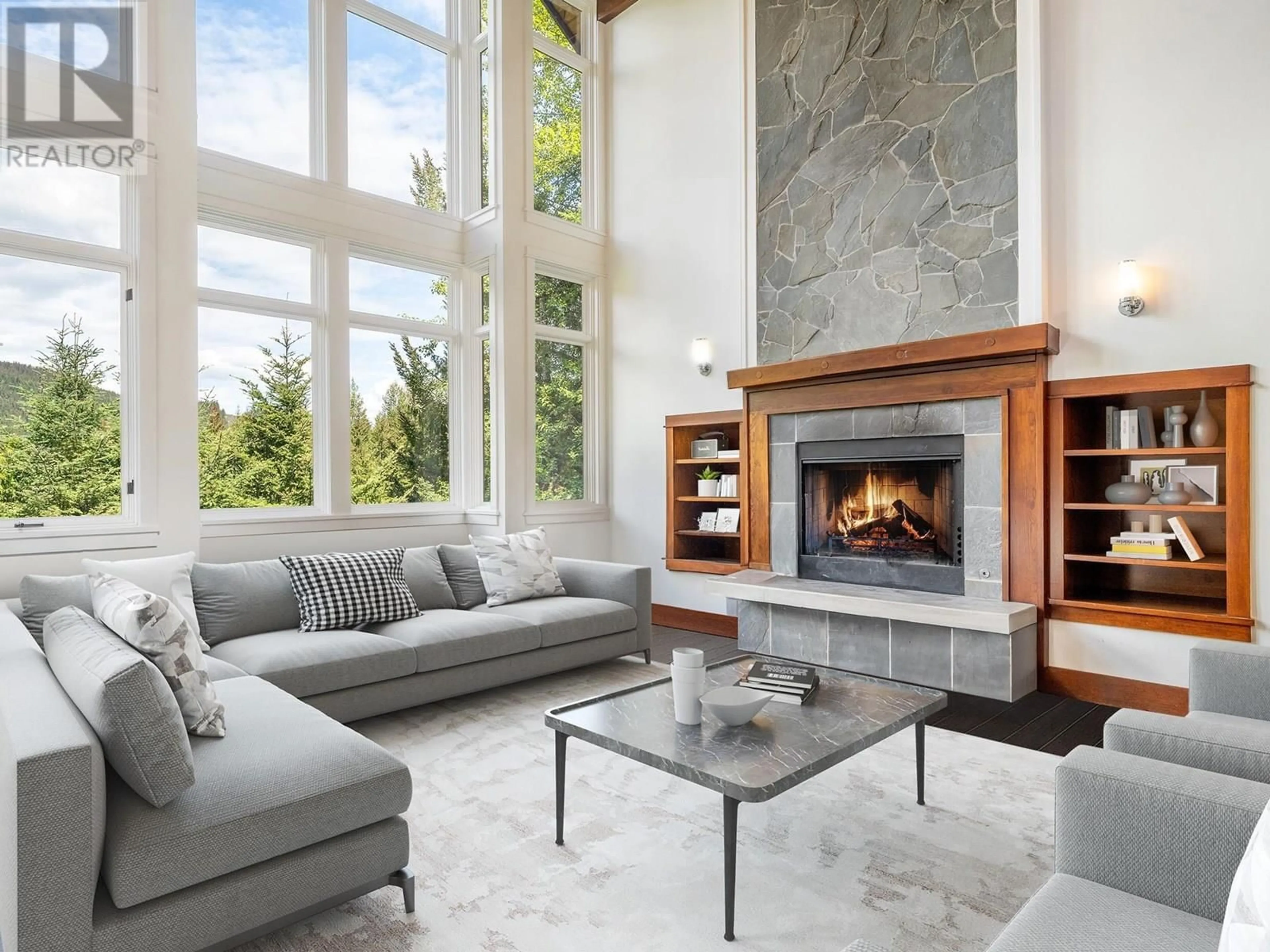 Living room with furniture, unknown for 1569 TYNEBRIDGE LANE, Whistler British Columbia V8E0A3