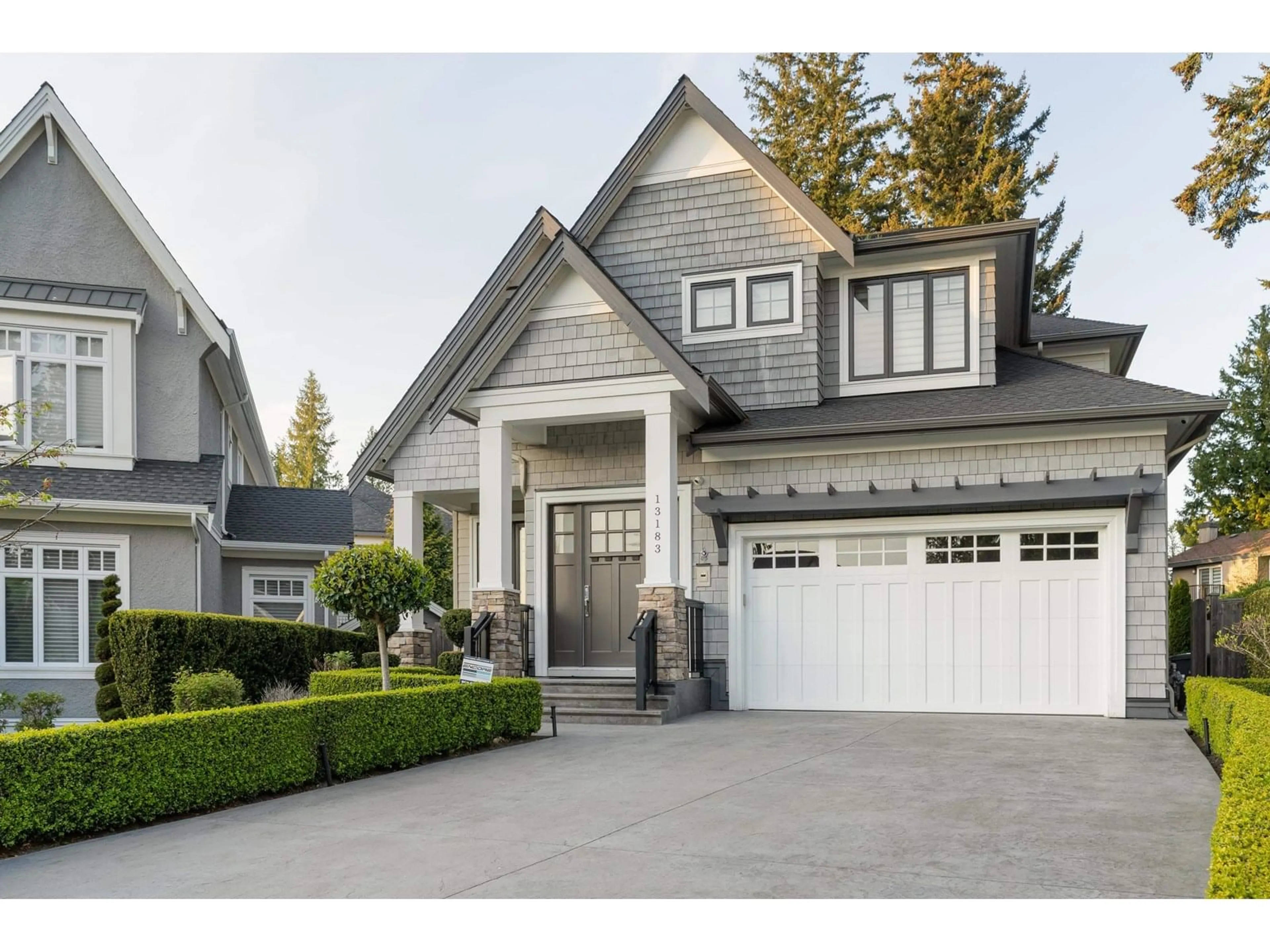 Home with vinyl exterior material, street for 13183 19A, Surrey British Columbia V4A9M9
