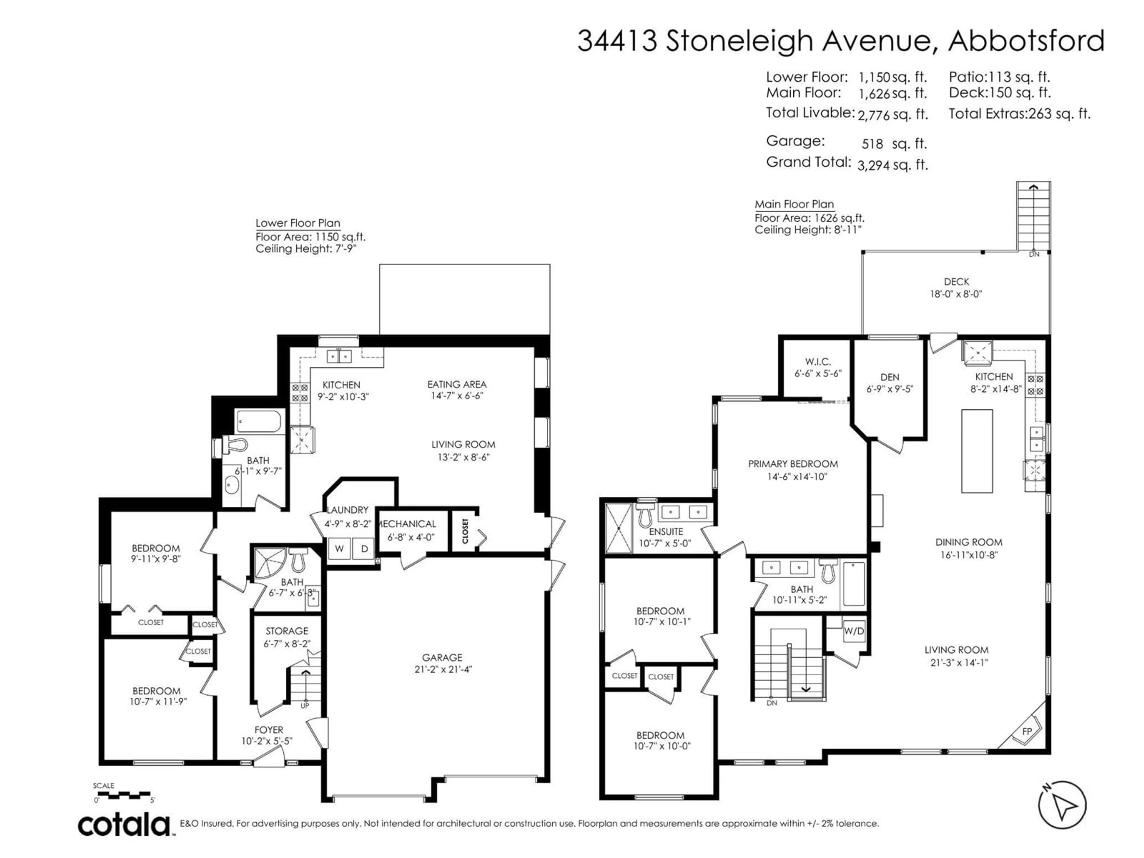 Floor plan for 34413 STONELEIGH, Abbotsford British Columbia V2S8N4