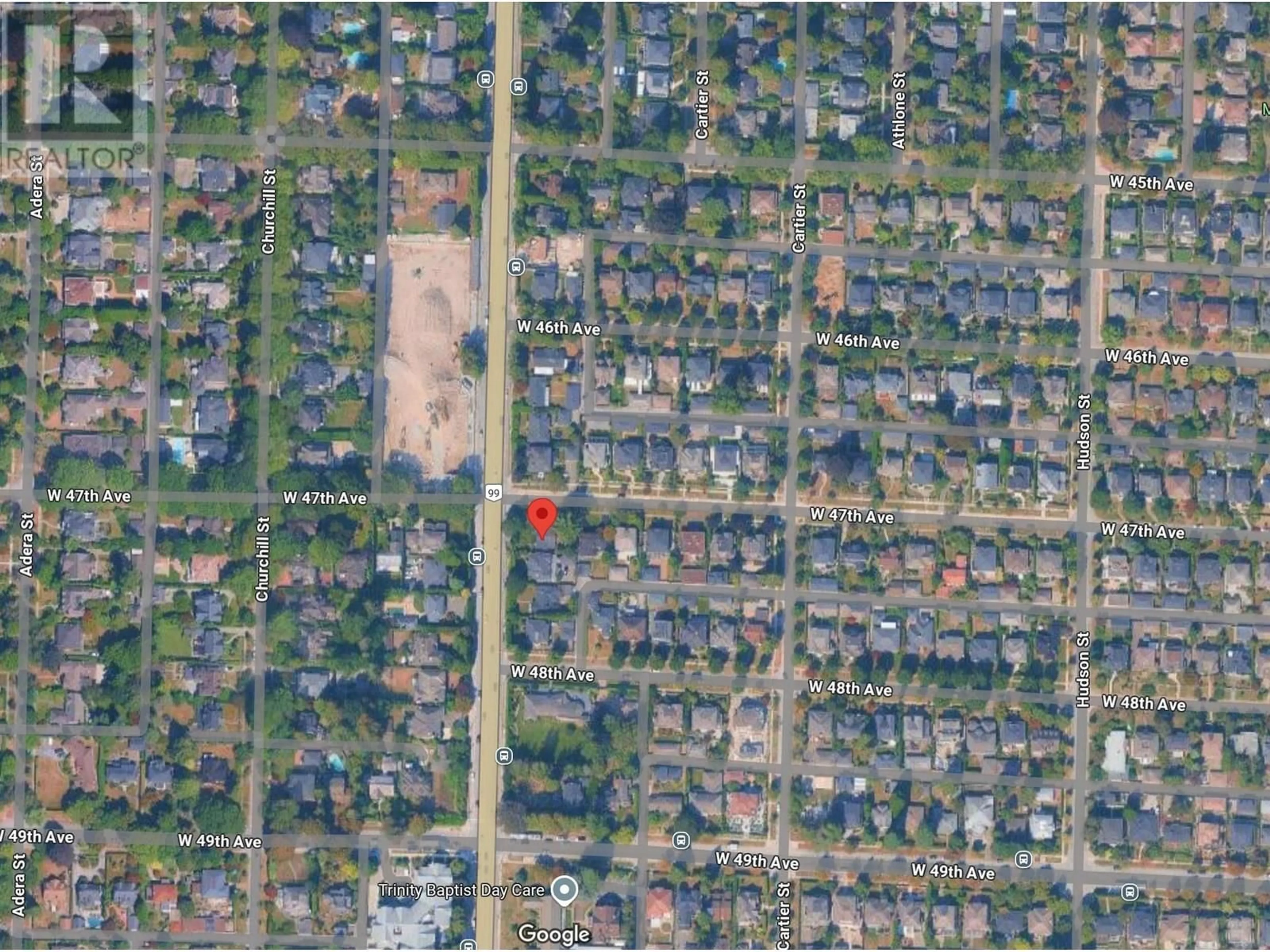 Picture of a map for 1488 47TH AVENUE, Vancouver British Columbia V6M2M1