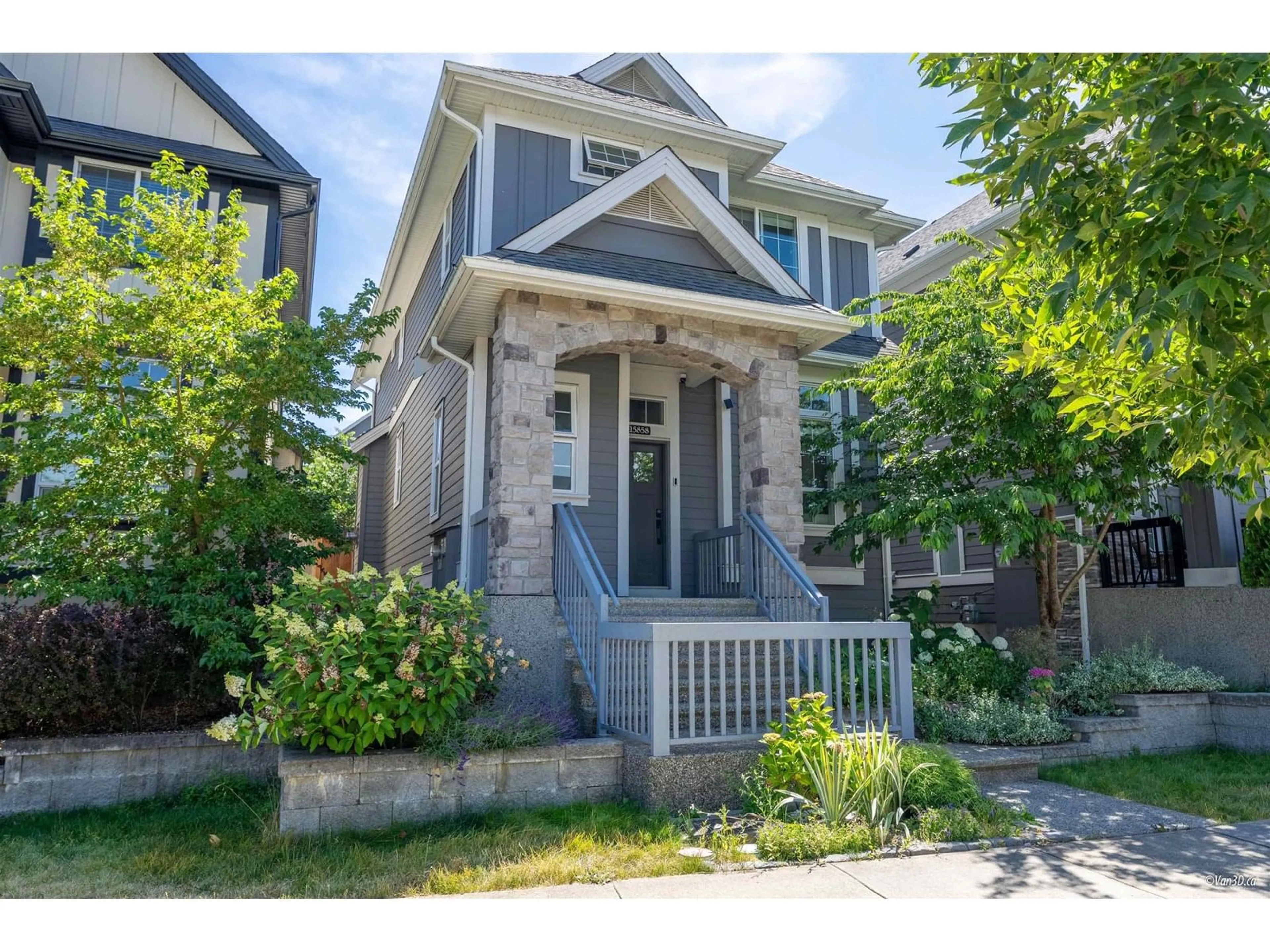 Home with vinyl exterior material, street for 15858 29A, Surrey British Columbia V3Z0N4