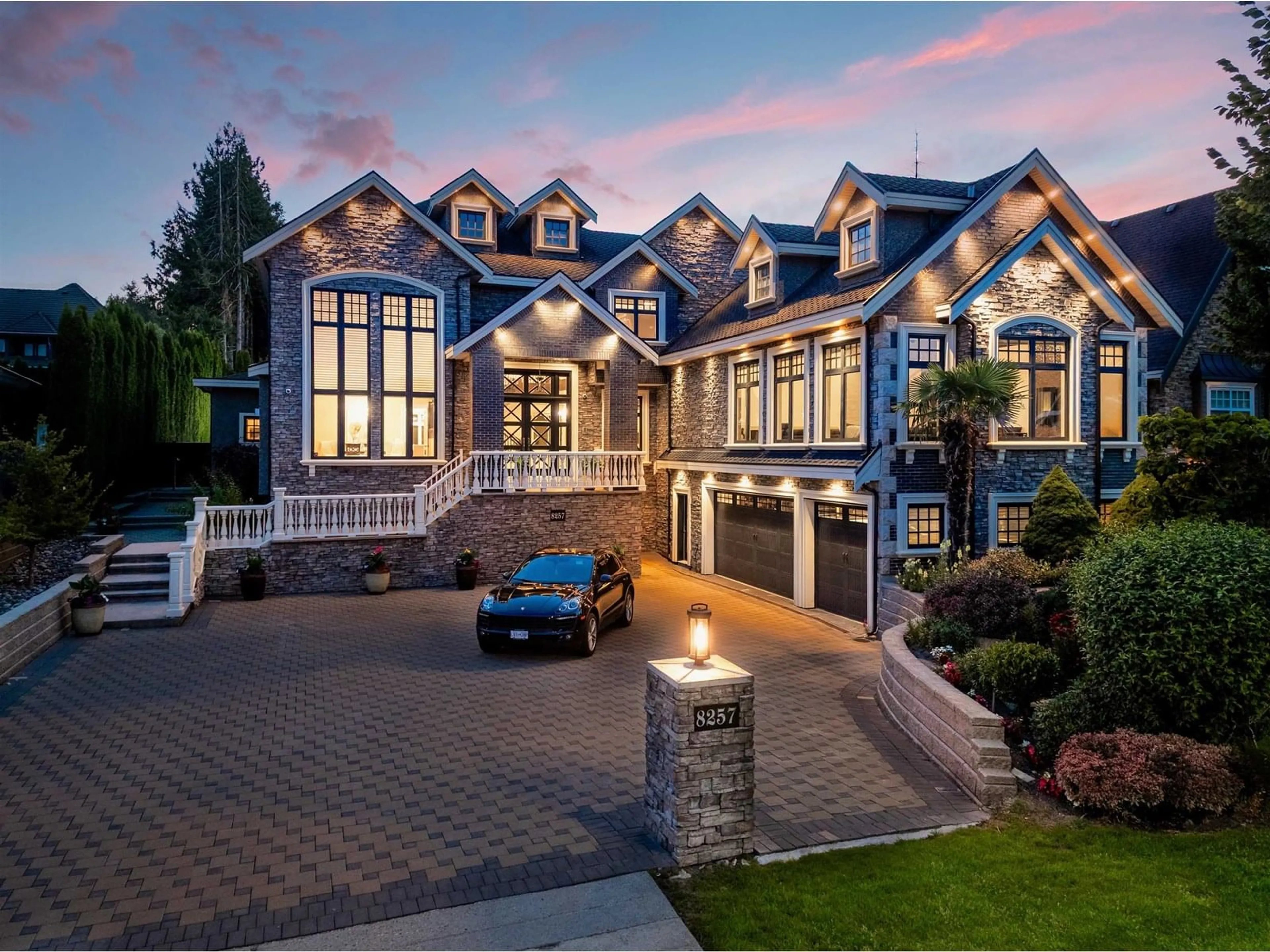 Home with brick exterior material, street for 8257 171, Surrey British Columbia V4N0B2