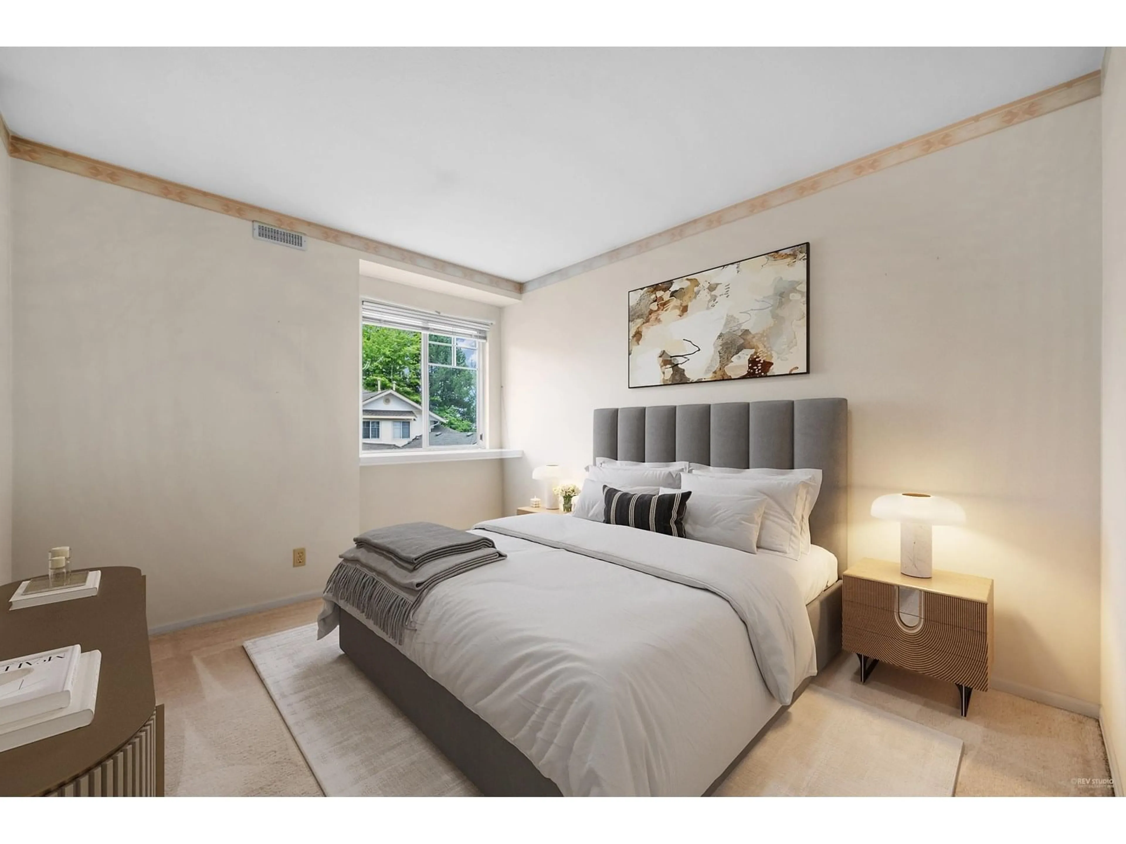 Bedroom with bed, unknown for 100 - 8737 212, Langley British Columbia V1M2C8