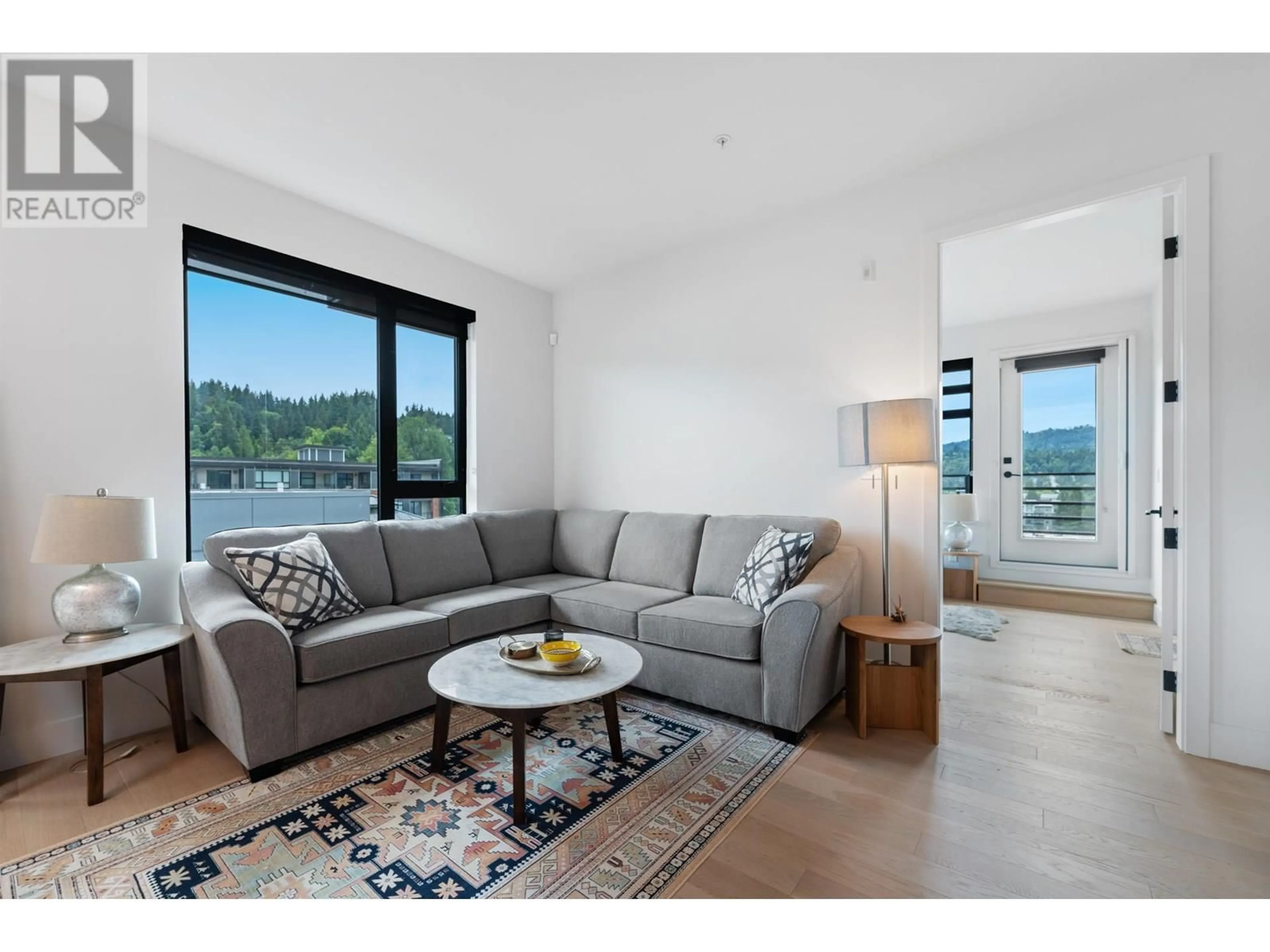 Living room with furniture, unknown for 612 - 83 MOODY STREET, Port Moody British Columbia V3H0K7