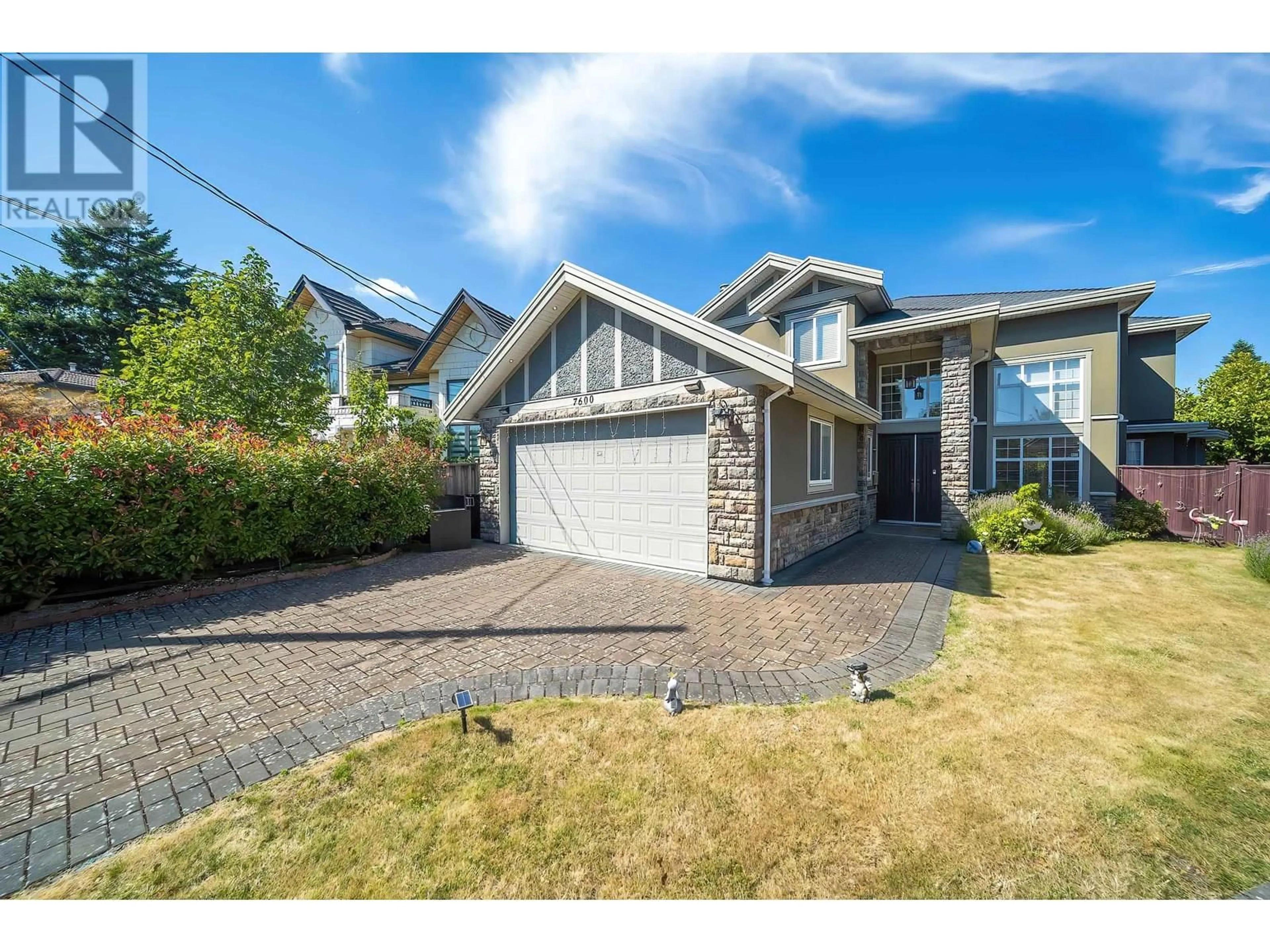 Home with brick exterior material, street for 7600 LANCING COURT, Richmond British Columbia V7C3Z5