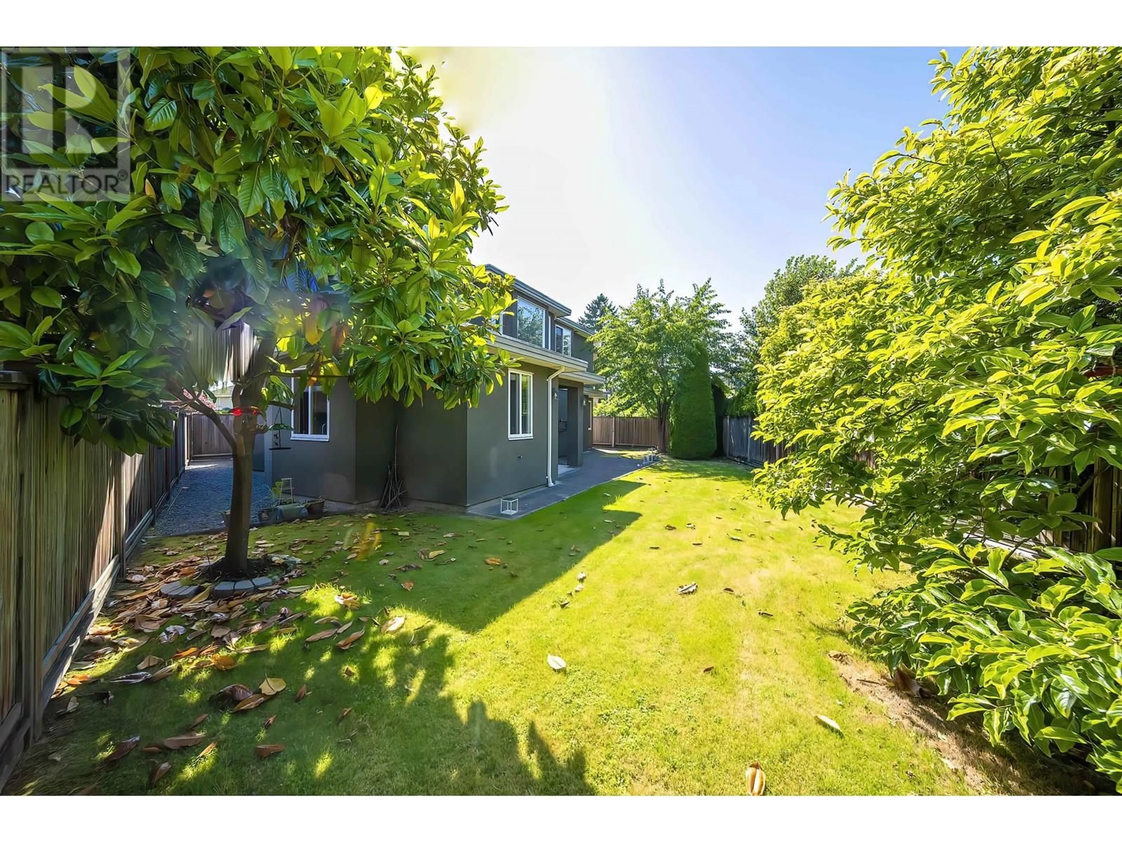 A pic from outside/outdoor area/front of a property/back of a property/a pic from drone, street for 7600 LANCING COURT, Richmond British Columbia V7C3Z5