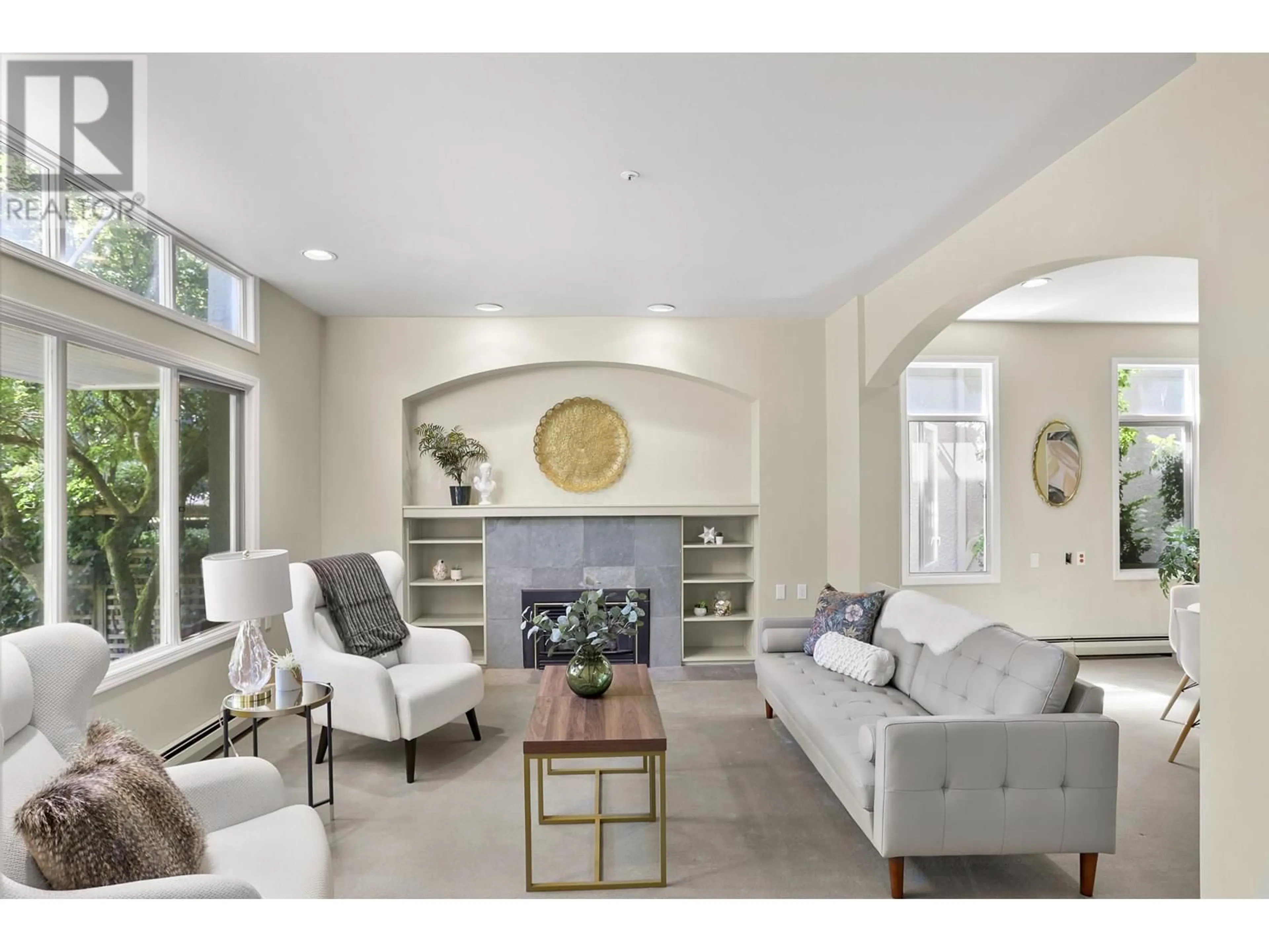 Living room with furniture, ceramic/tile floor for 6017 HOLLAND STREET, Vancouver British Columbia V6N2B2