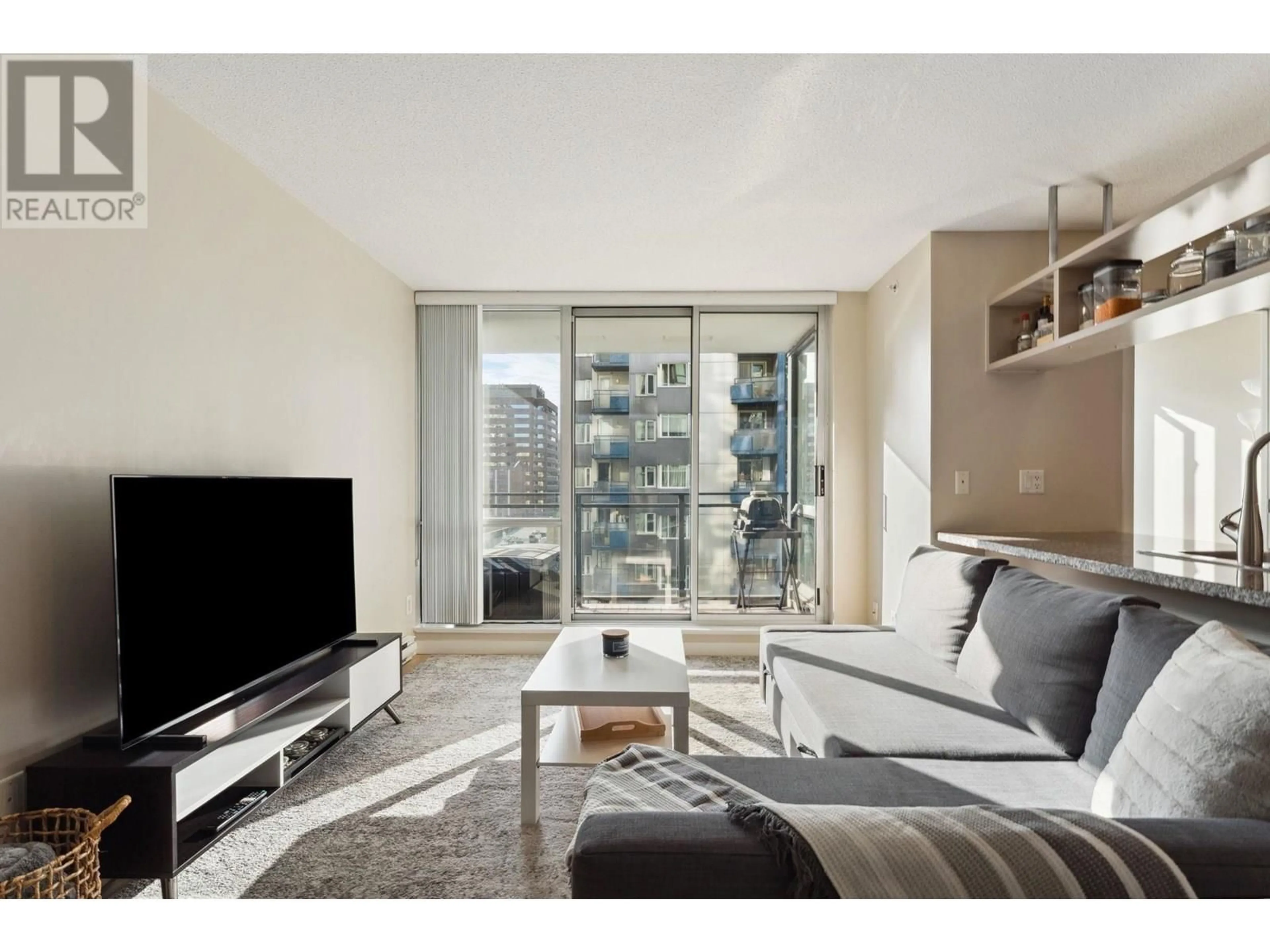 Living room with furniture, unknown for 1102 - 1082 SEYMOUR STREET, Vancouver British Columbia V6B1X9